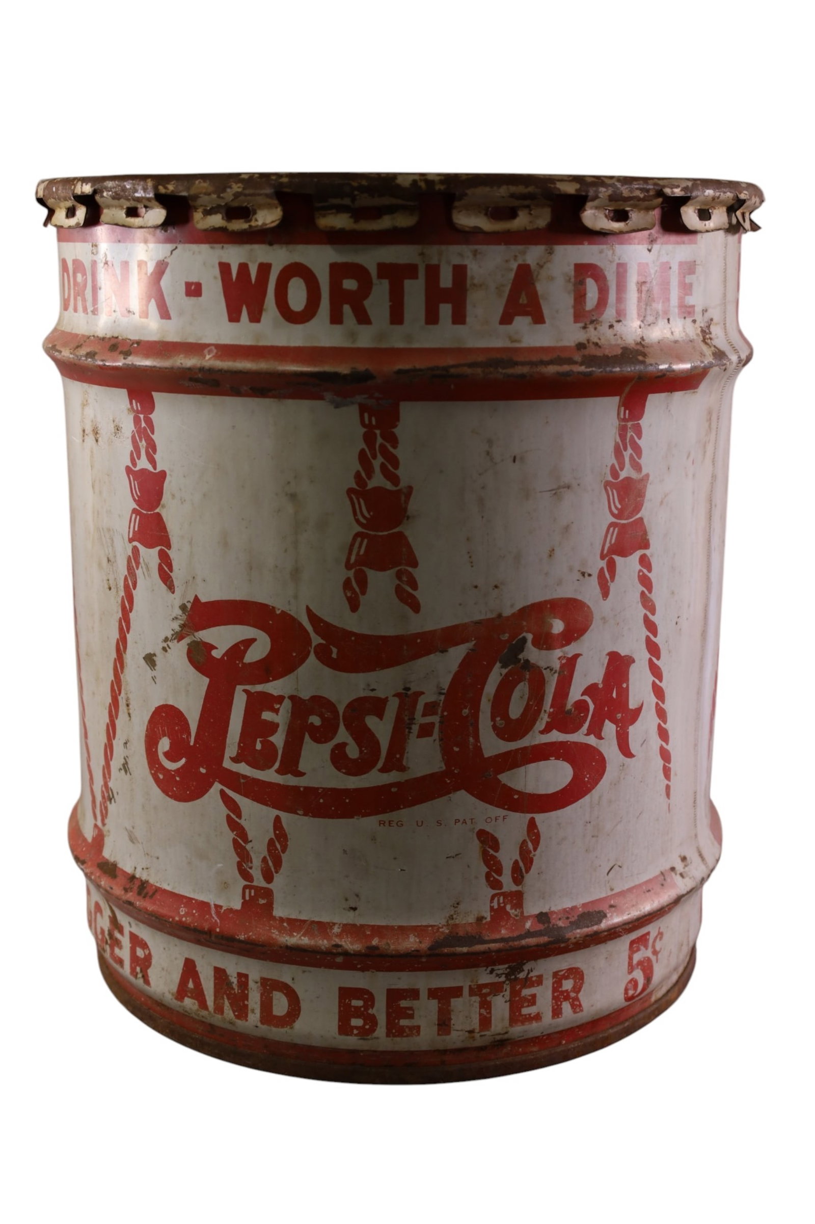PEPSI COLA SYRUP DRUM - 4