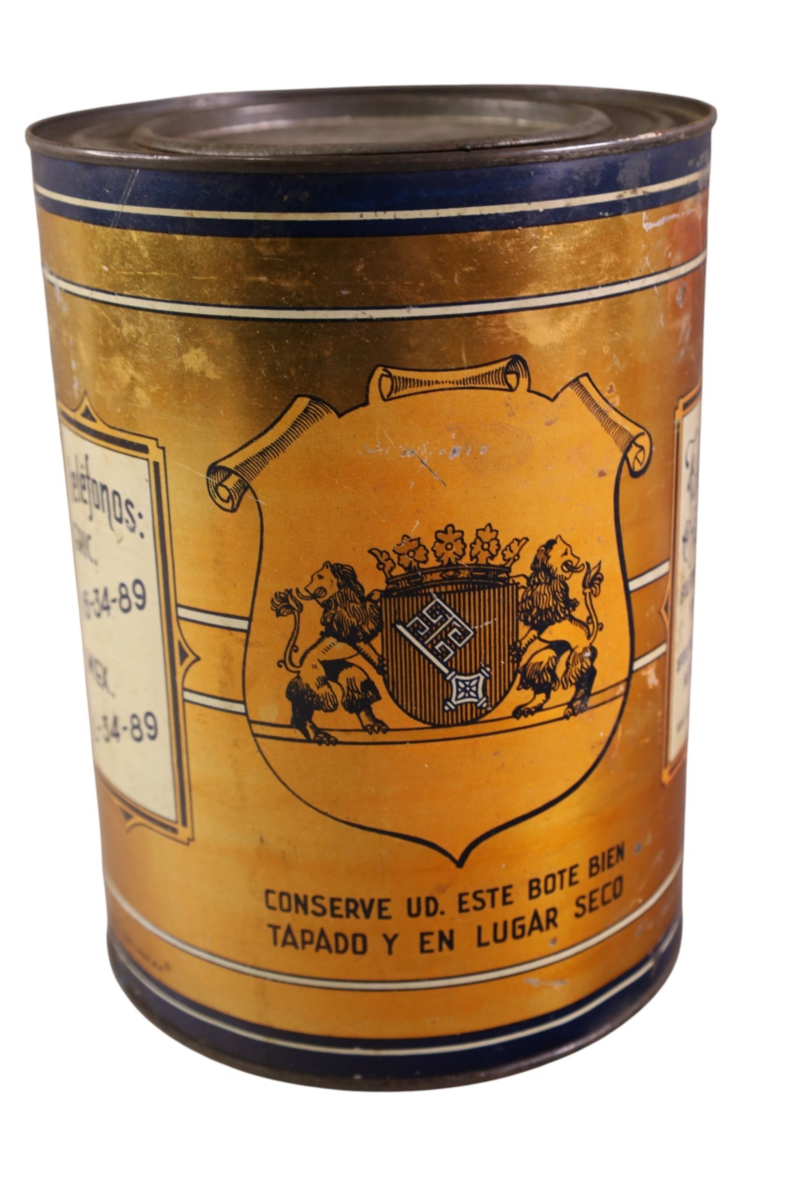 LARGE CHOCOLATE TIN - 2