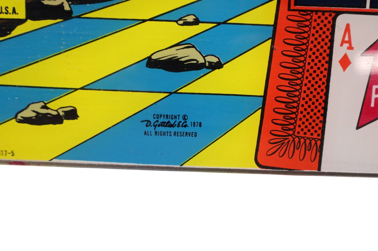 2 LARGE PINBALL MACHINE GLASS - 4