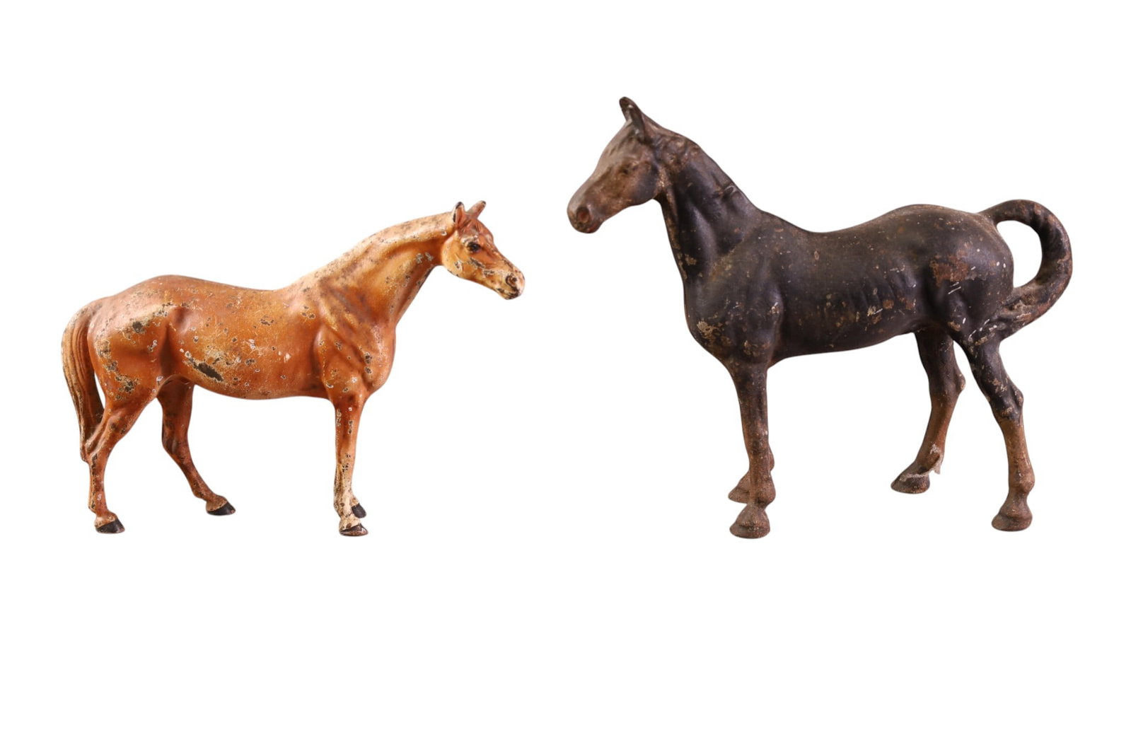 2 HORSE DOORSTOPS (1 of 3)