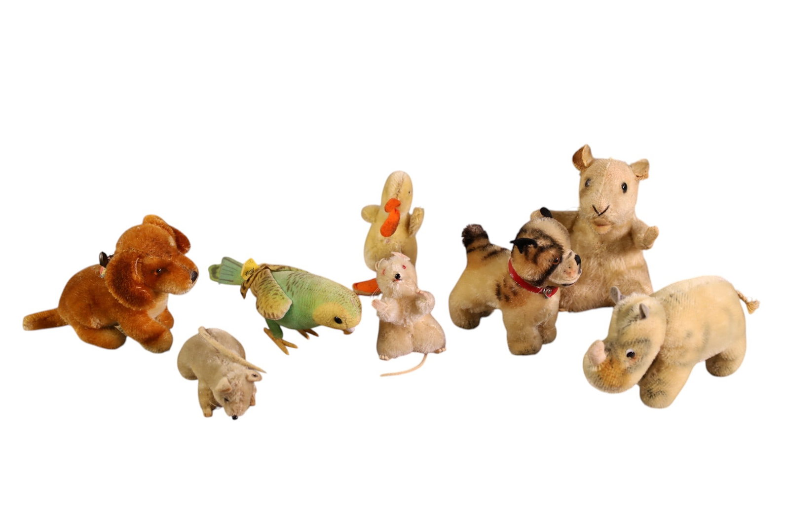 8 STEIFF ANIMALS (1 of 5)