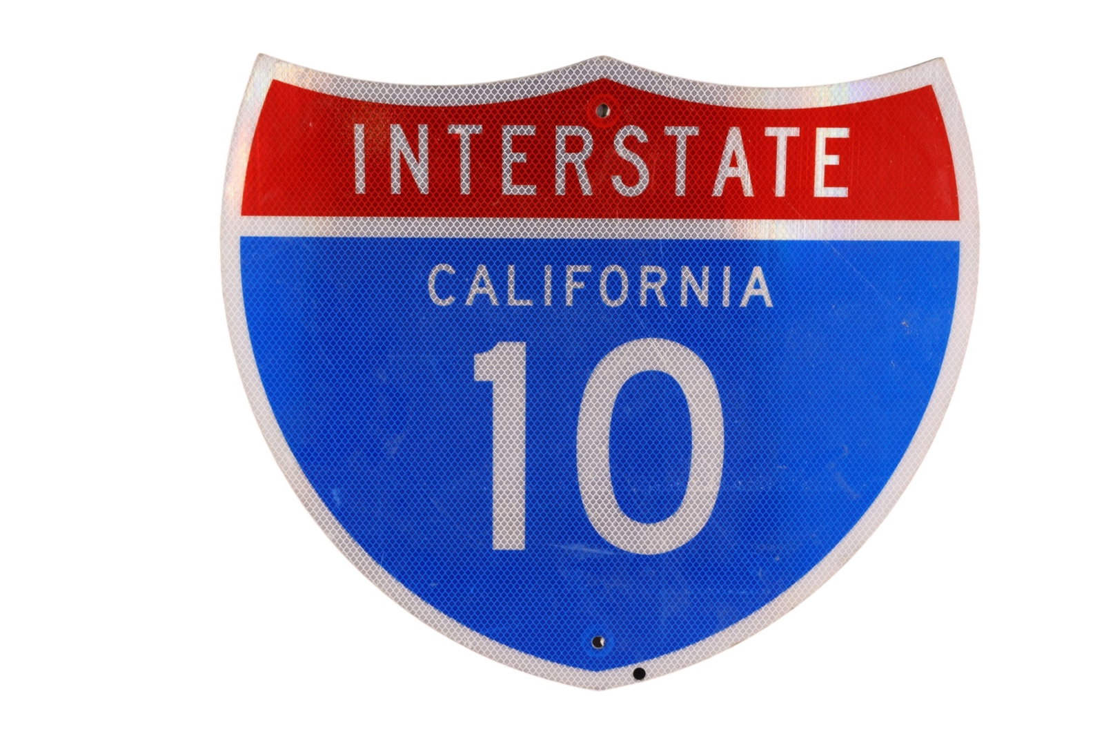 CALIFORNIA INTERSTATE 10 SIGN (1 of 2)