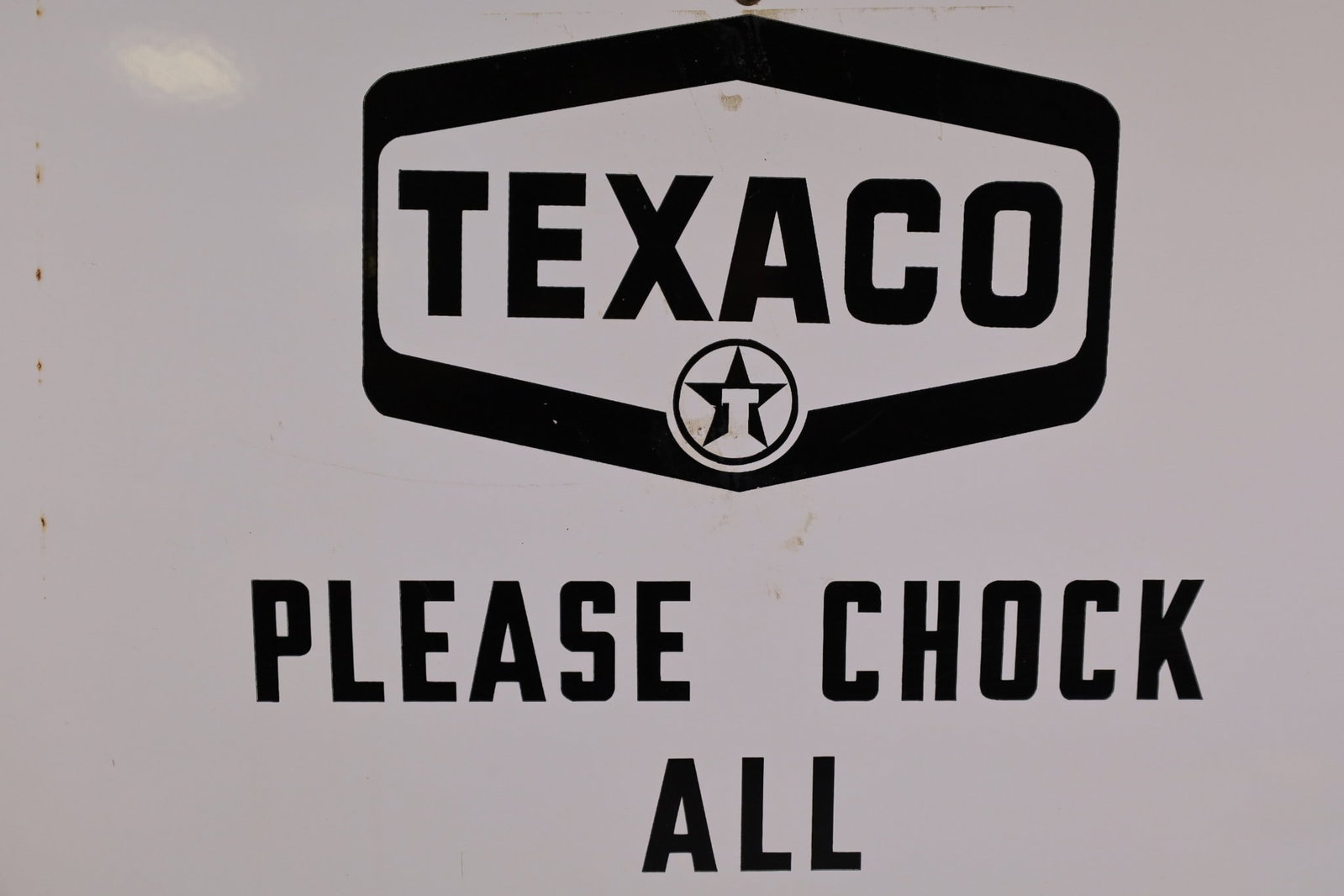 TEXACO SIGN - 2