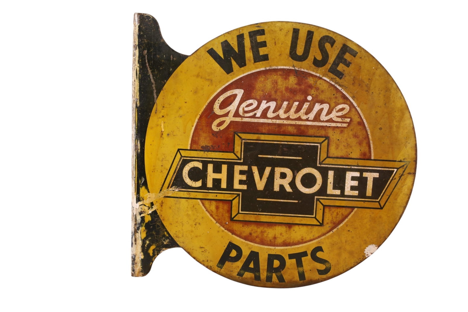 CHEVROLET PARTS FLANGE SIGN (1 of 2)