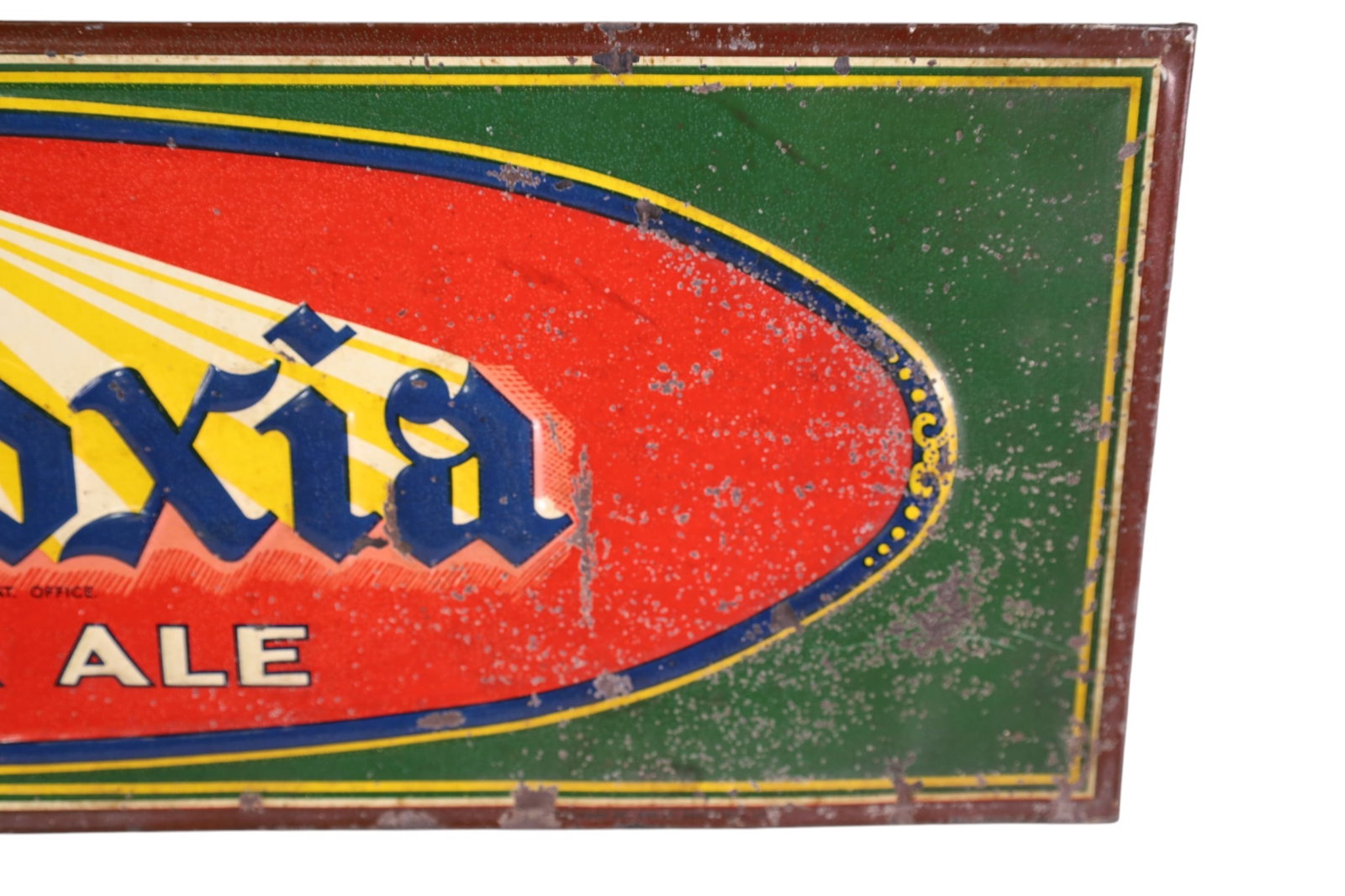 PUREOXIA GINGER ALE SIGN - 2