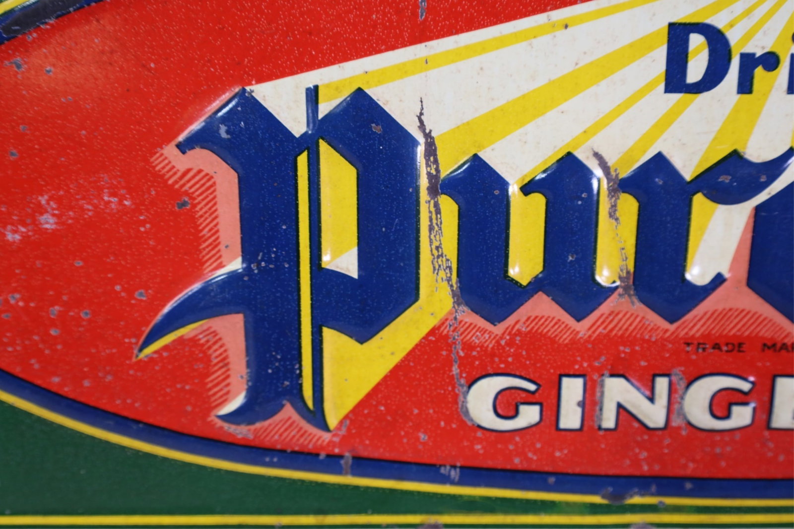 PUREOXIA GINGER ALE SIGN - 3