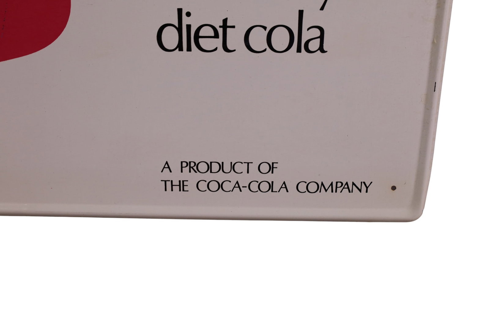 TAB DIET COLA SIGN - 2