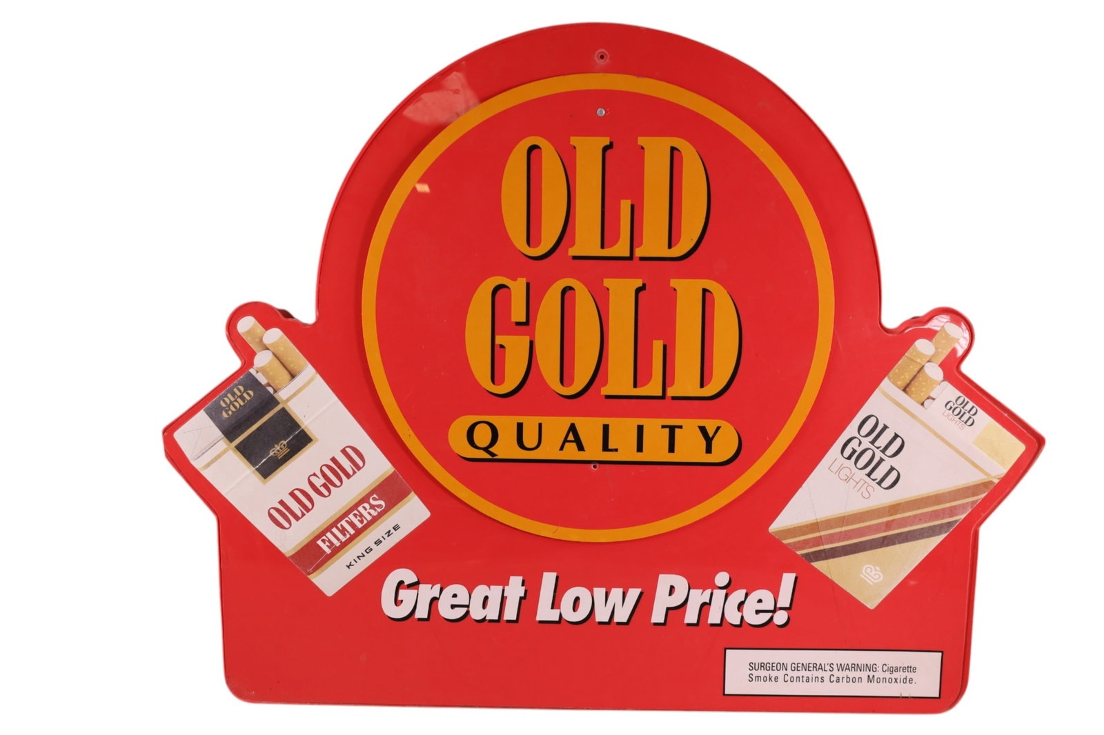 OLD GOLD CIGARETTES SIGN - 2