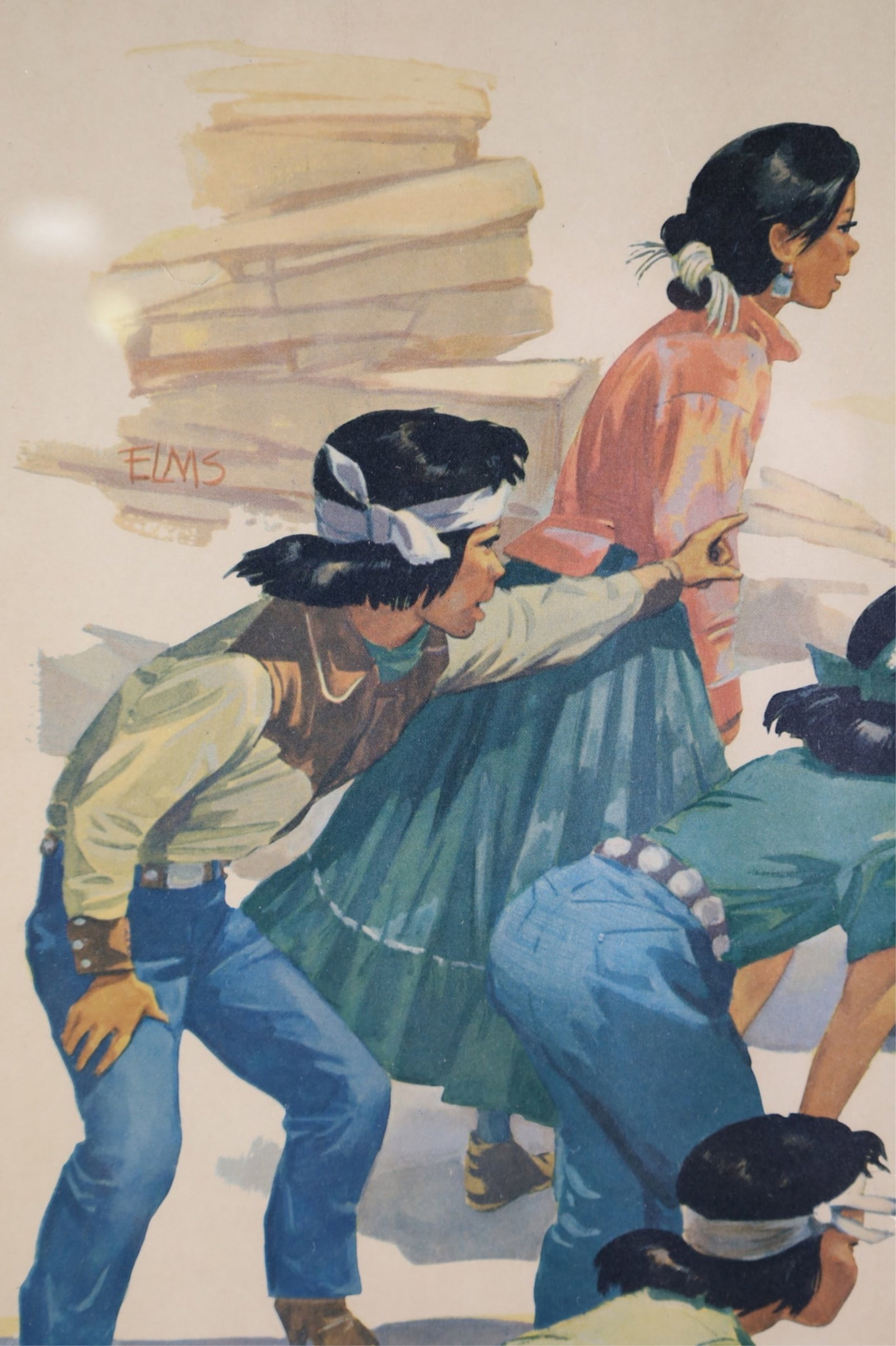 SANTA FE RAILROAD AD - 2