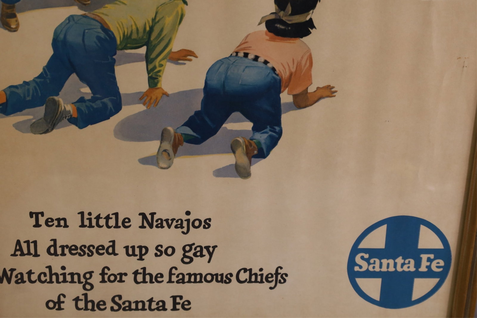 SANTA FE RAILROAD AD - 3