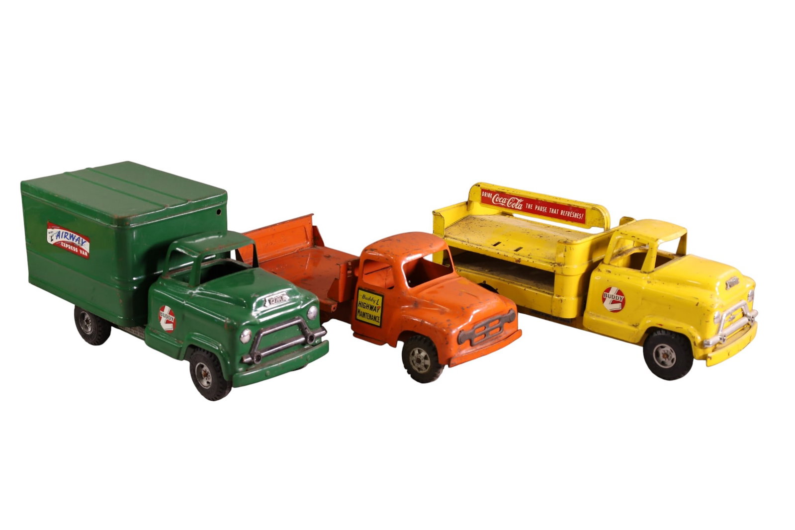 3 BUDDY L TRUCKS (1 of 4)