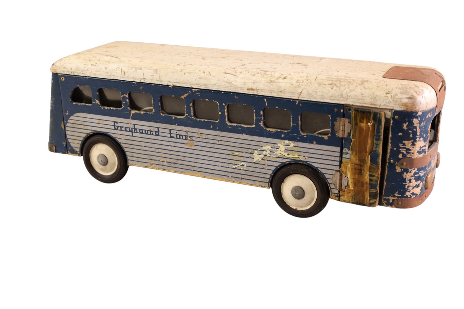 BUDDY L WOOD GREYHOUND BUS (1 of 4)