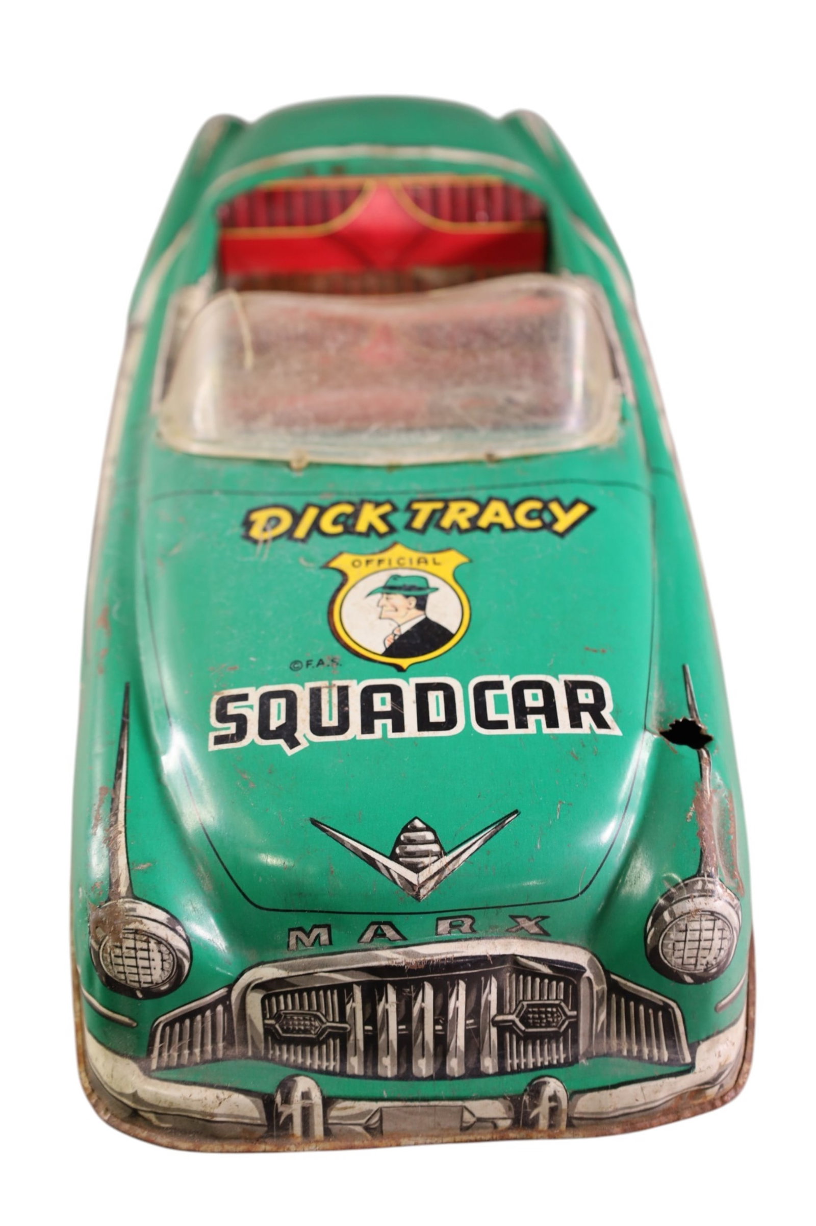 DICK TRACY TIN LITHO CAR - 2