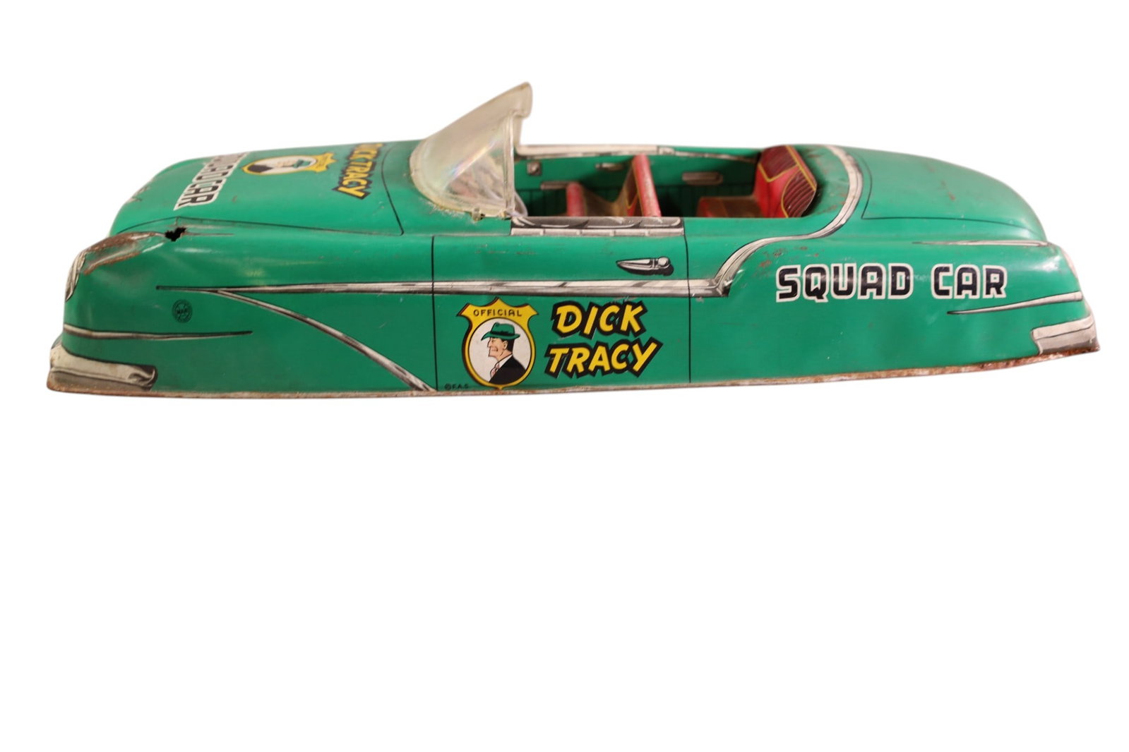 DICK TRACY TIN LITHO CAR - 4