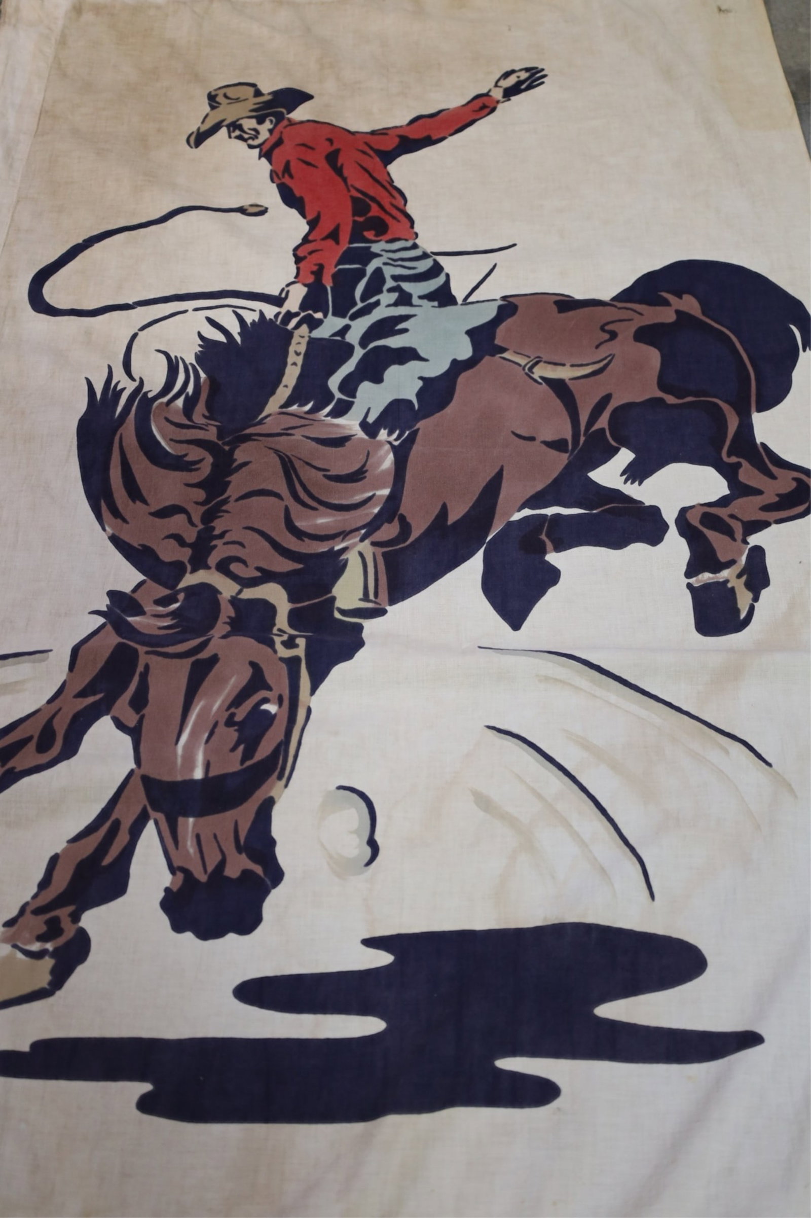 VINTAGE WESTERN MOTIF BANNER - 2
