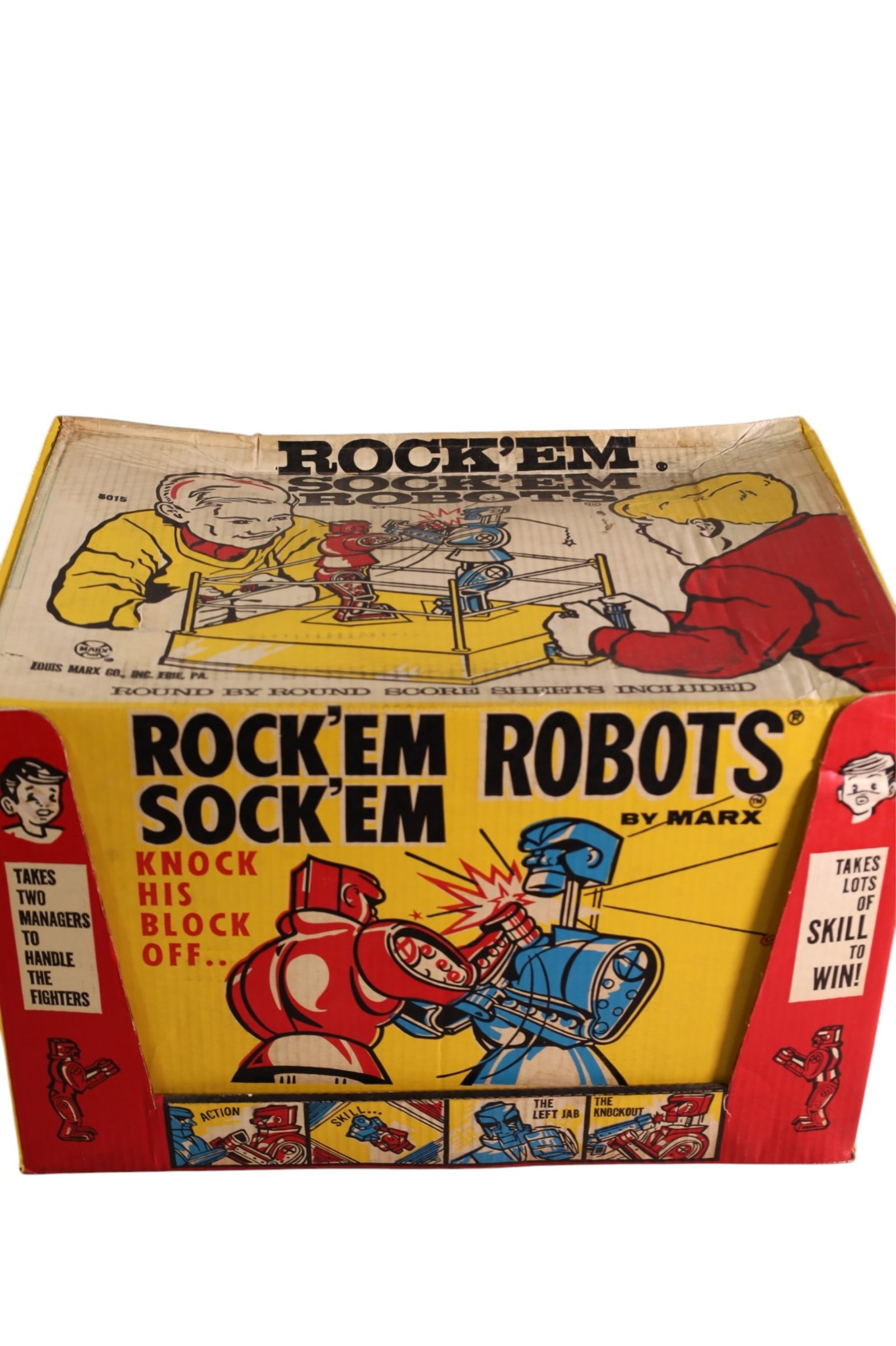 MARX ROCK EM SOCK EM ROBOTS - 3