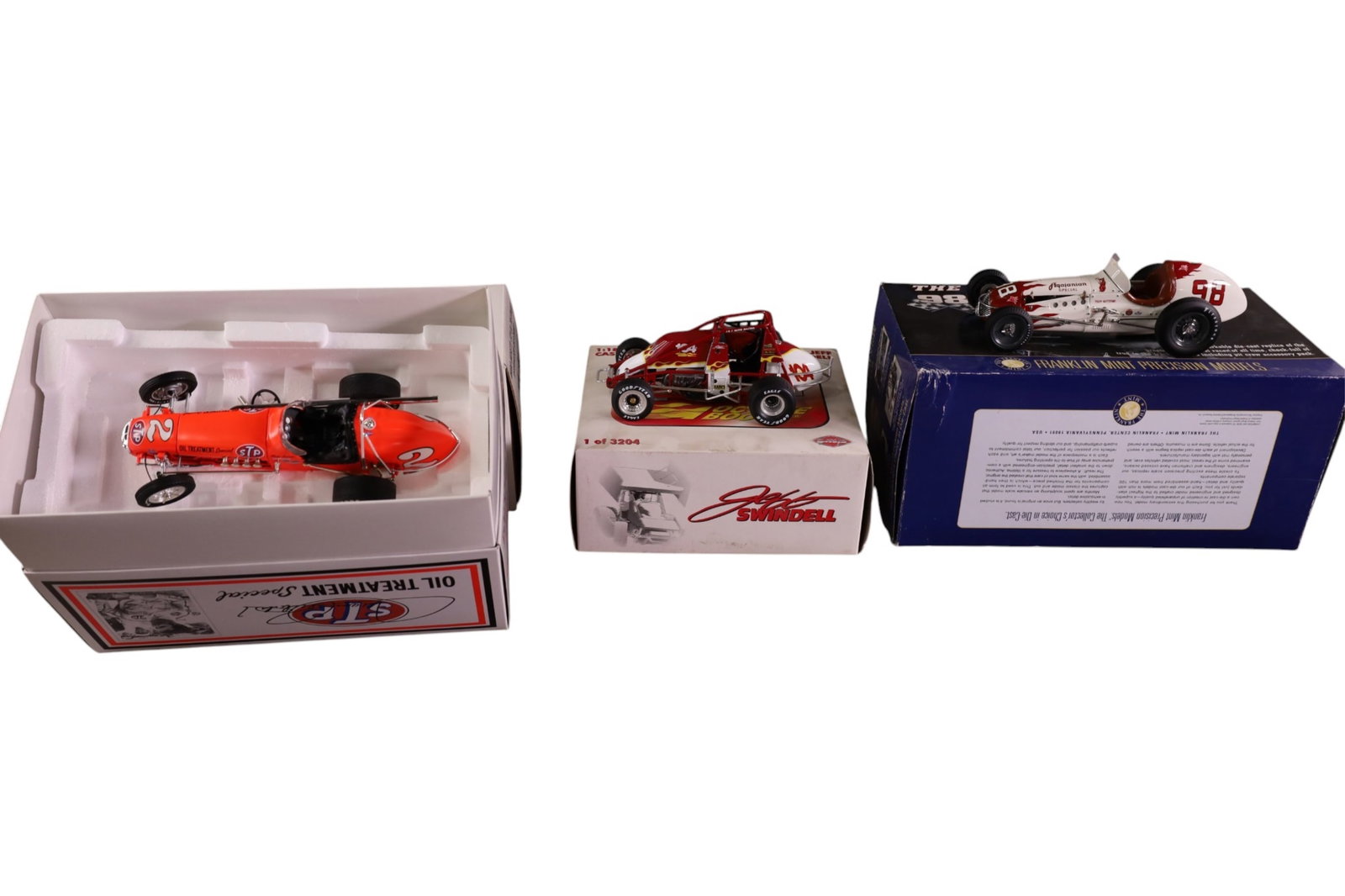 3 DIE CAST RACE CARS (1 of 4)