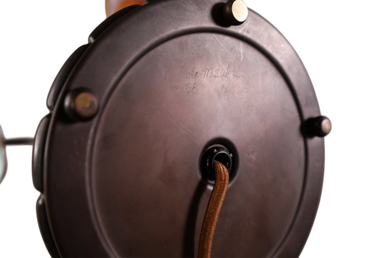 BRONZE TULIP LAMP - 4
