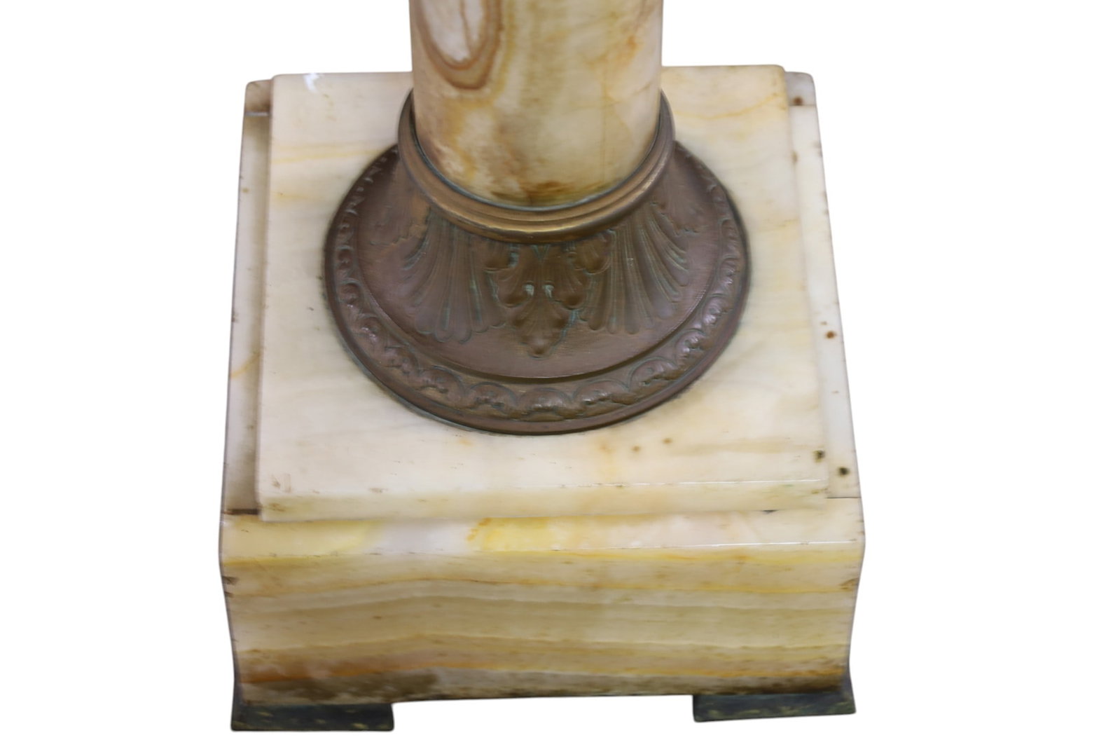 ALABASTER PEDESTAL - 2