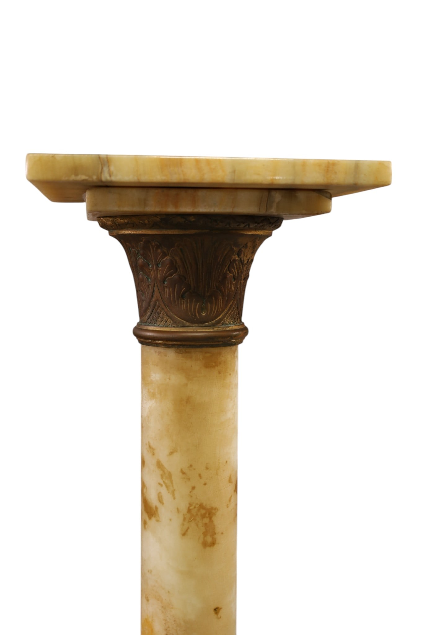 ALABASTER PEDESTAL - 3
