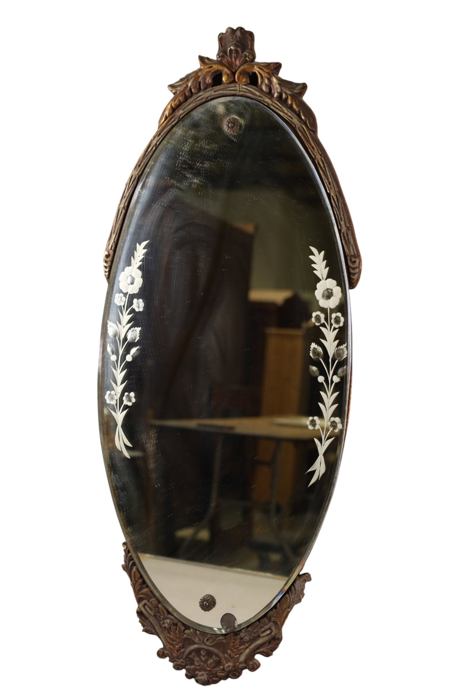 2 1920'S WALL MIRRORS - 2