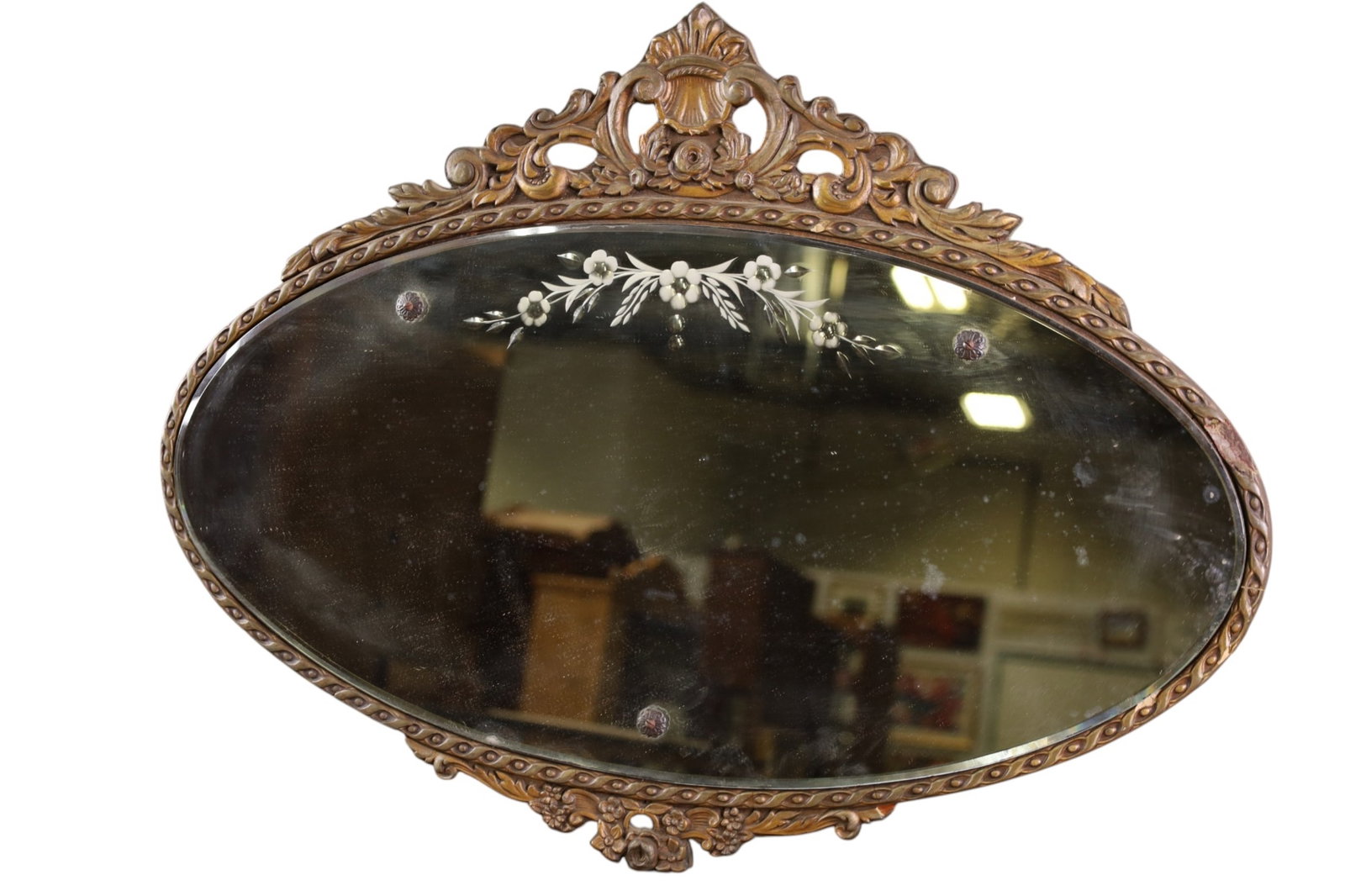 2 1920'S WALL MIRRORS - 3