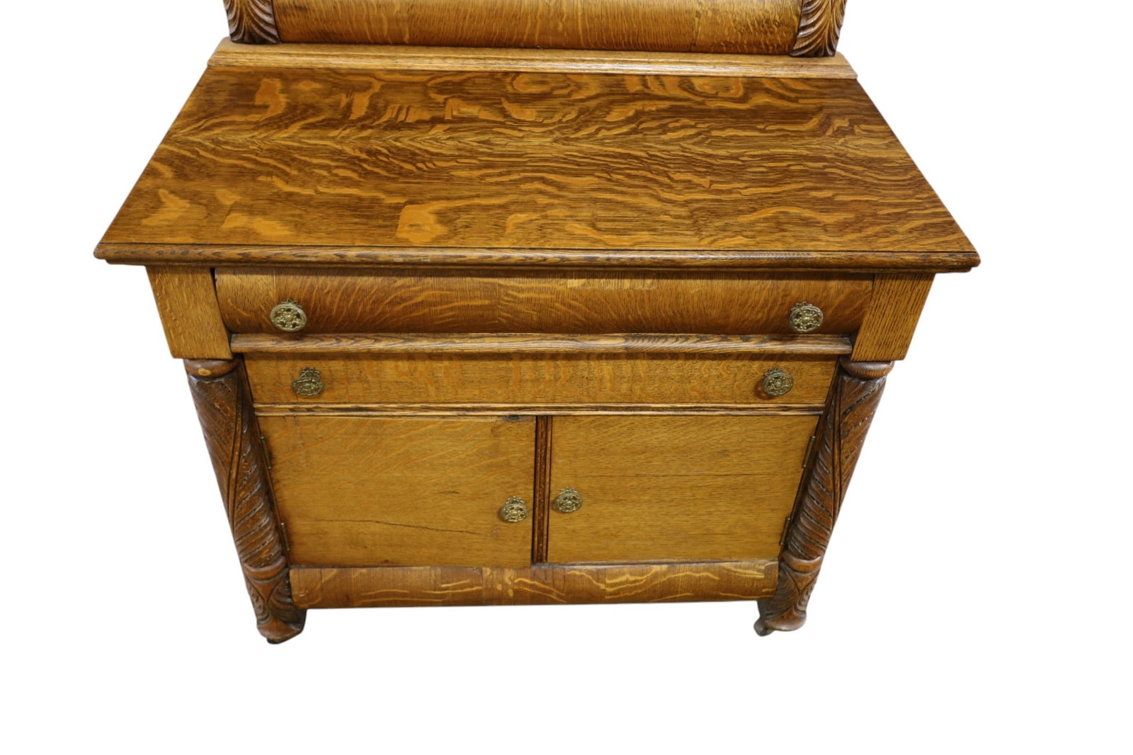 AMERICAN OAK WASHSTAND - 2
