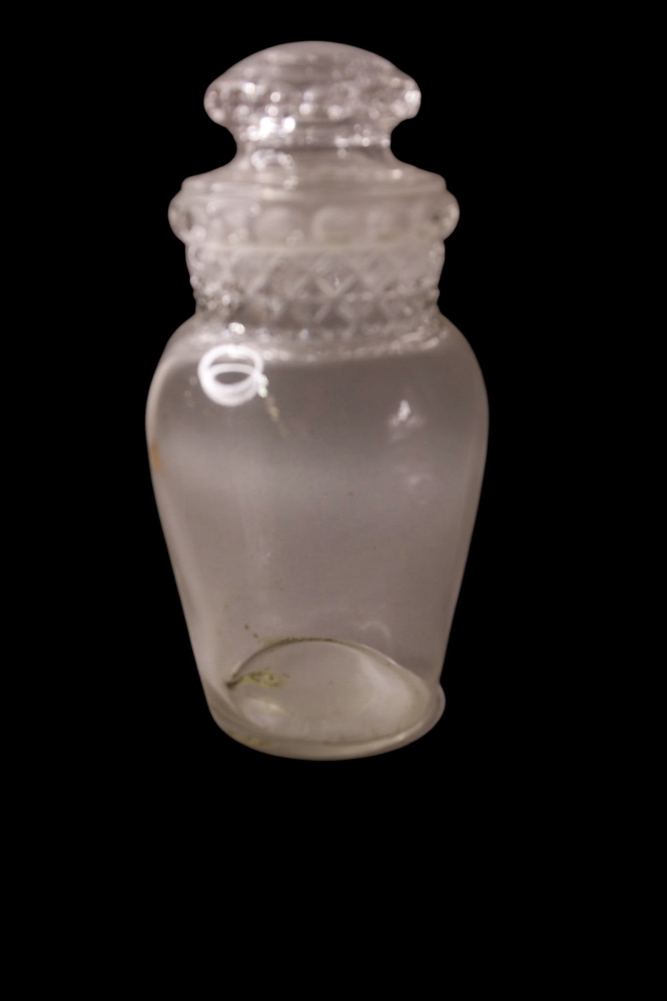 6 GLASS CANDY JARS - 4