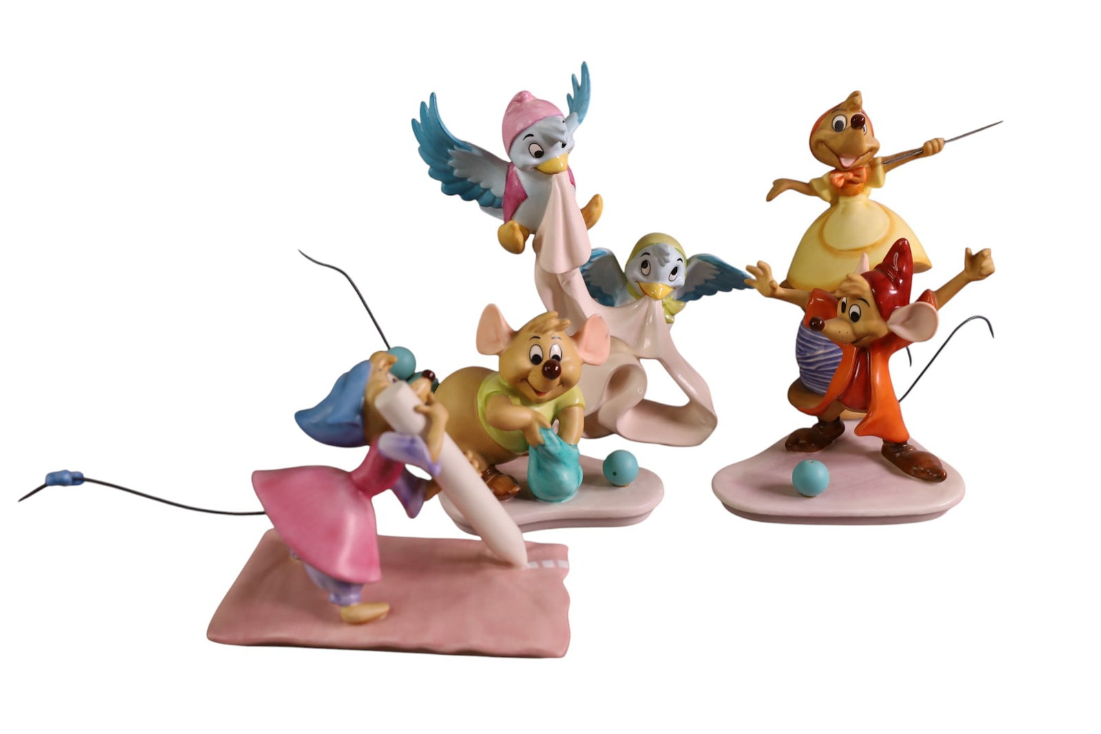 9 CINDERELLA FIGURES - 3