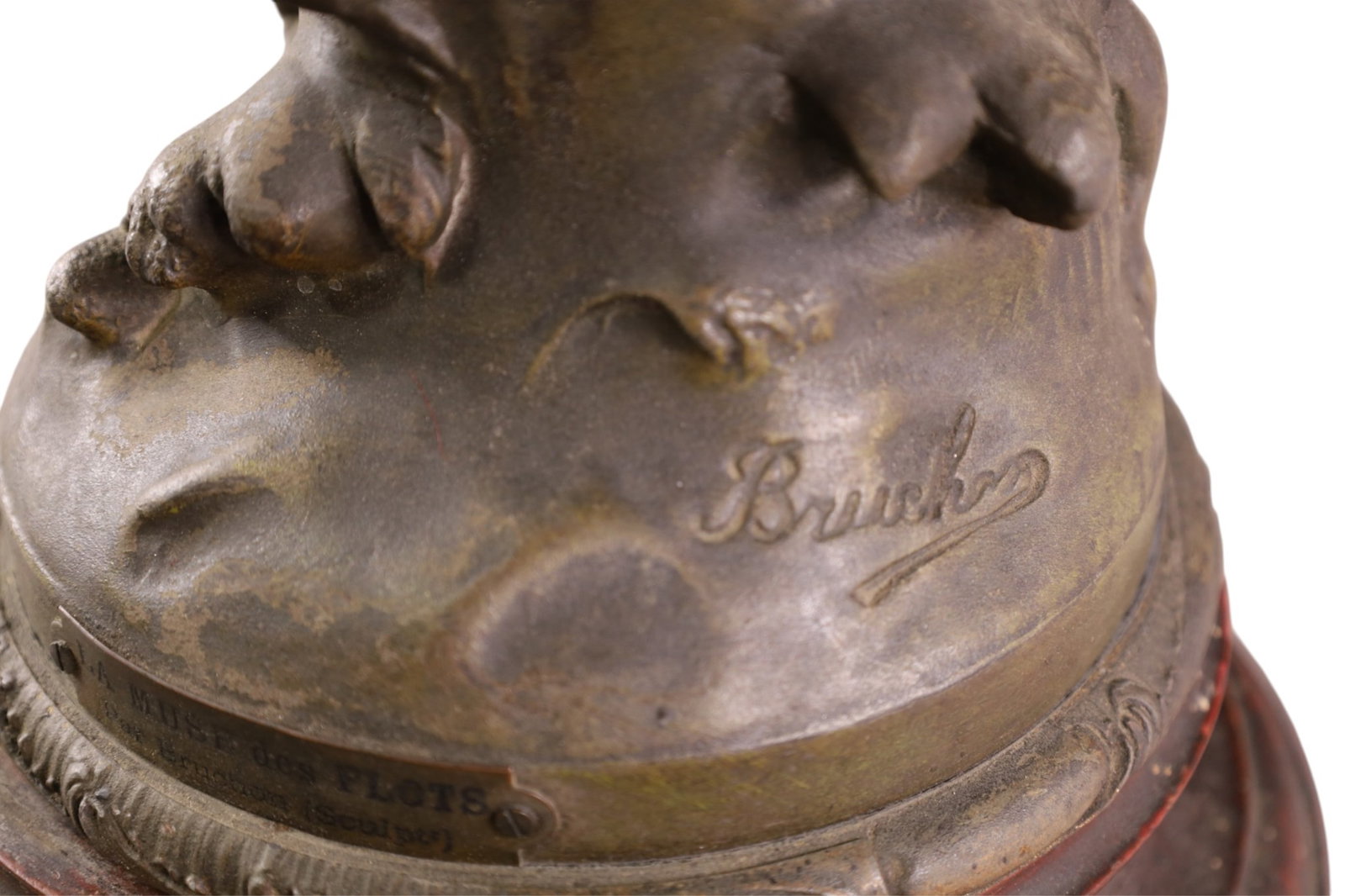 SPELTER FIGURE - 3