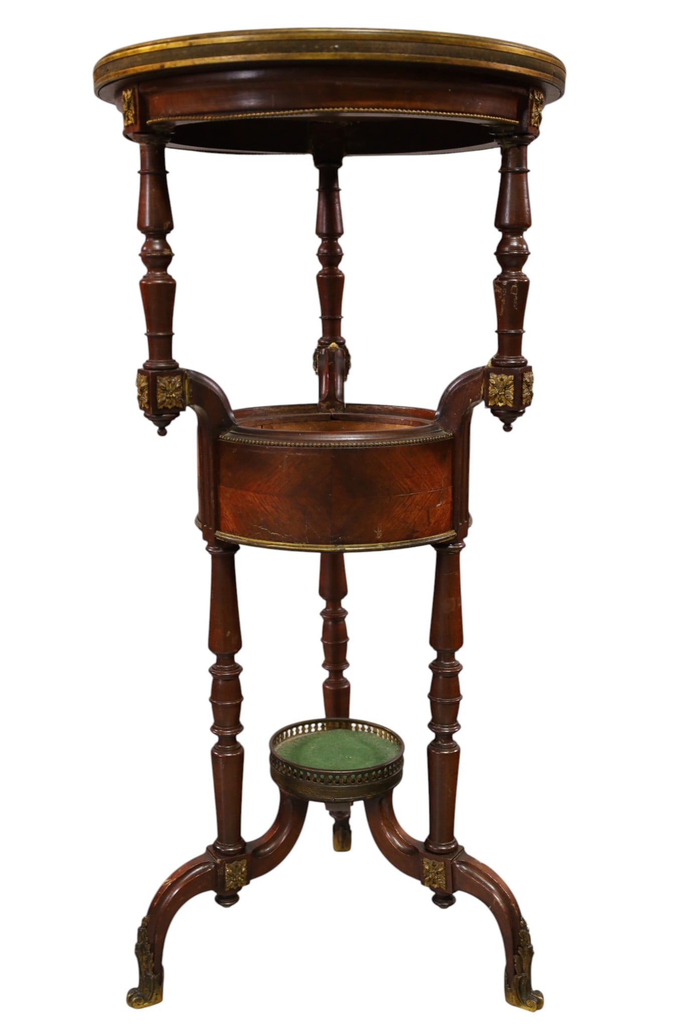 GEORGIAN STYLE LAMP TABLE - 3