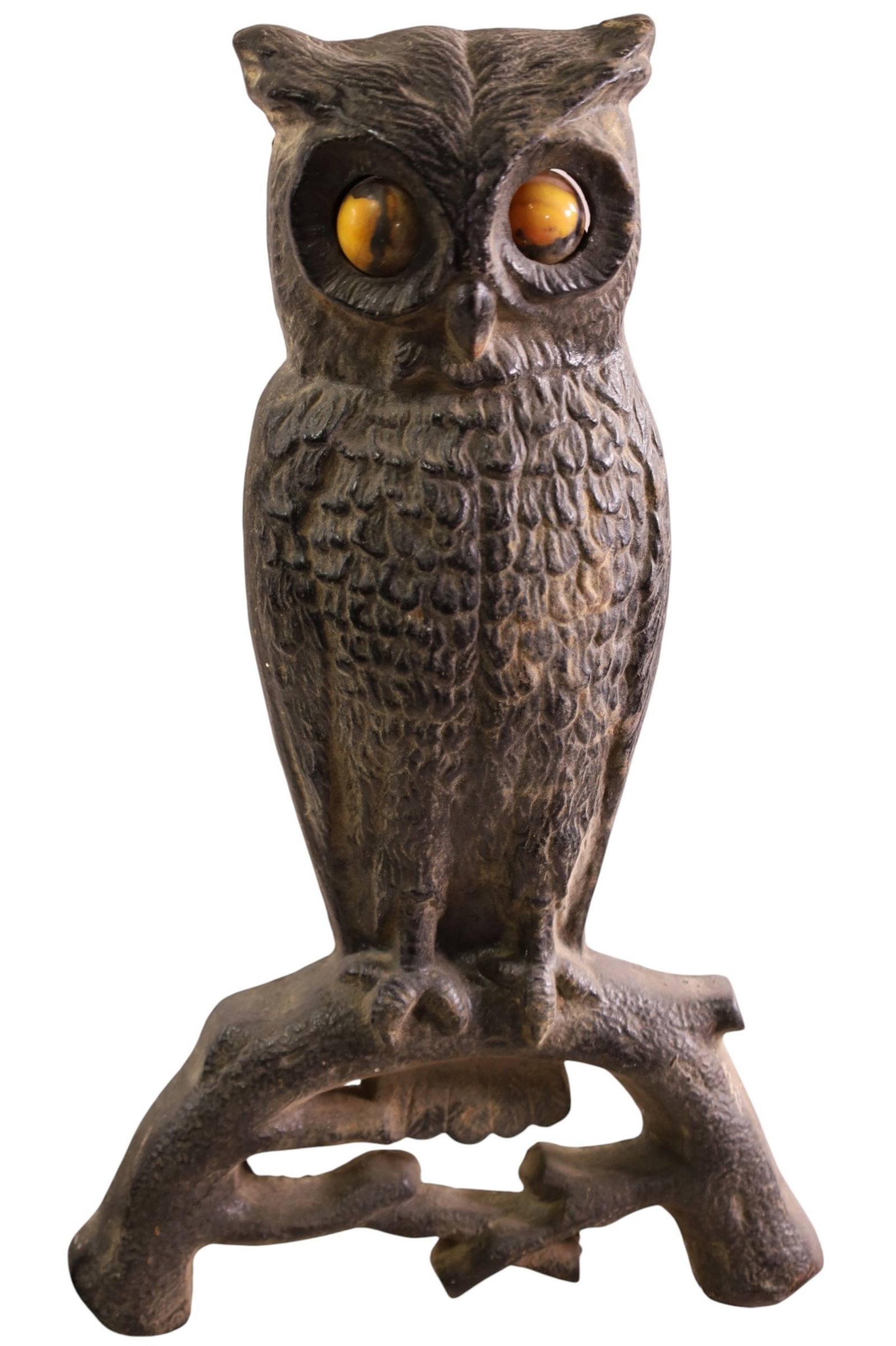 OWL ANDIRONS - 2