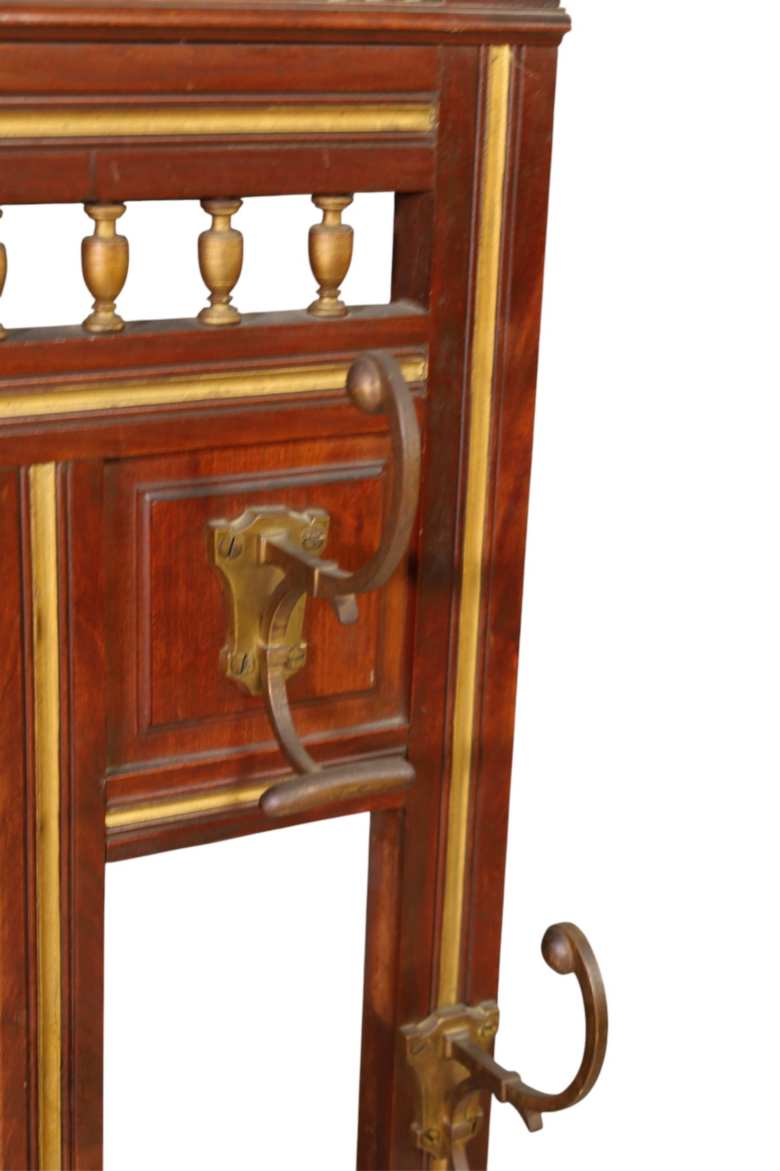 VICTORIAN BEVELED WALL MIRROR - 2