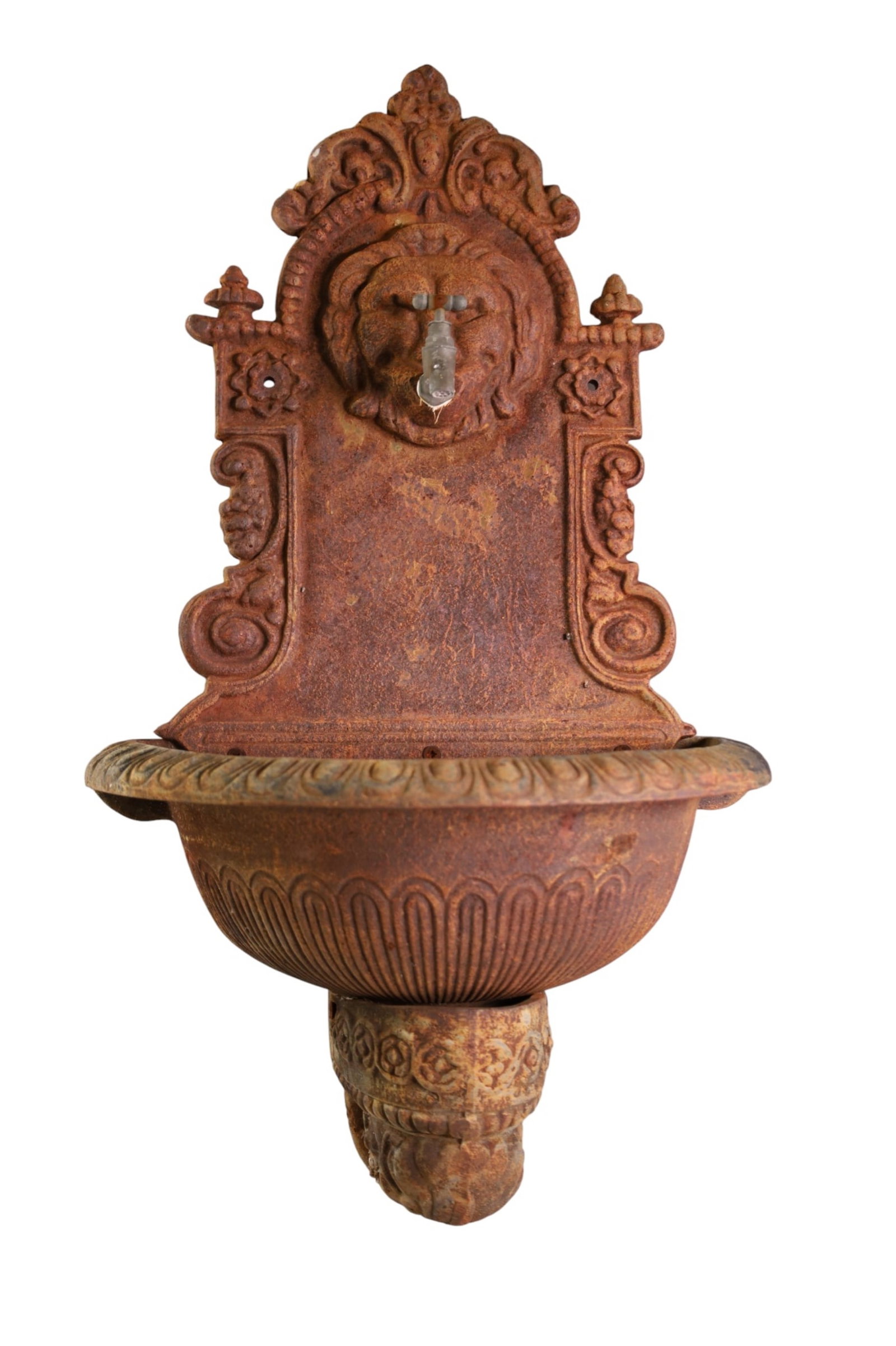 CAST IRON WALL FONT (1 of 4)