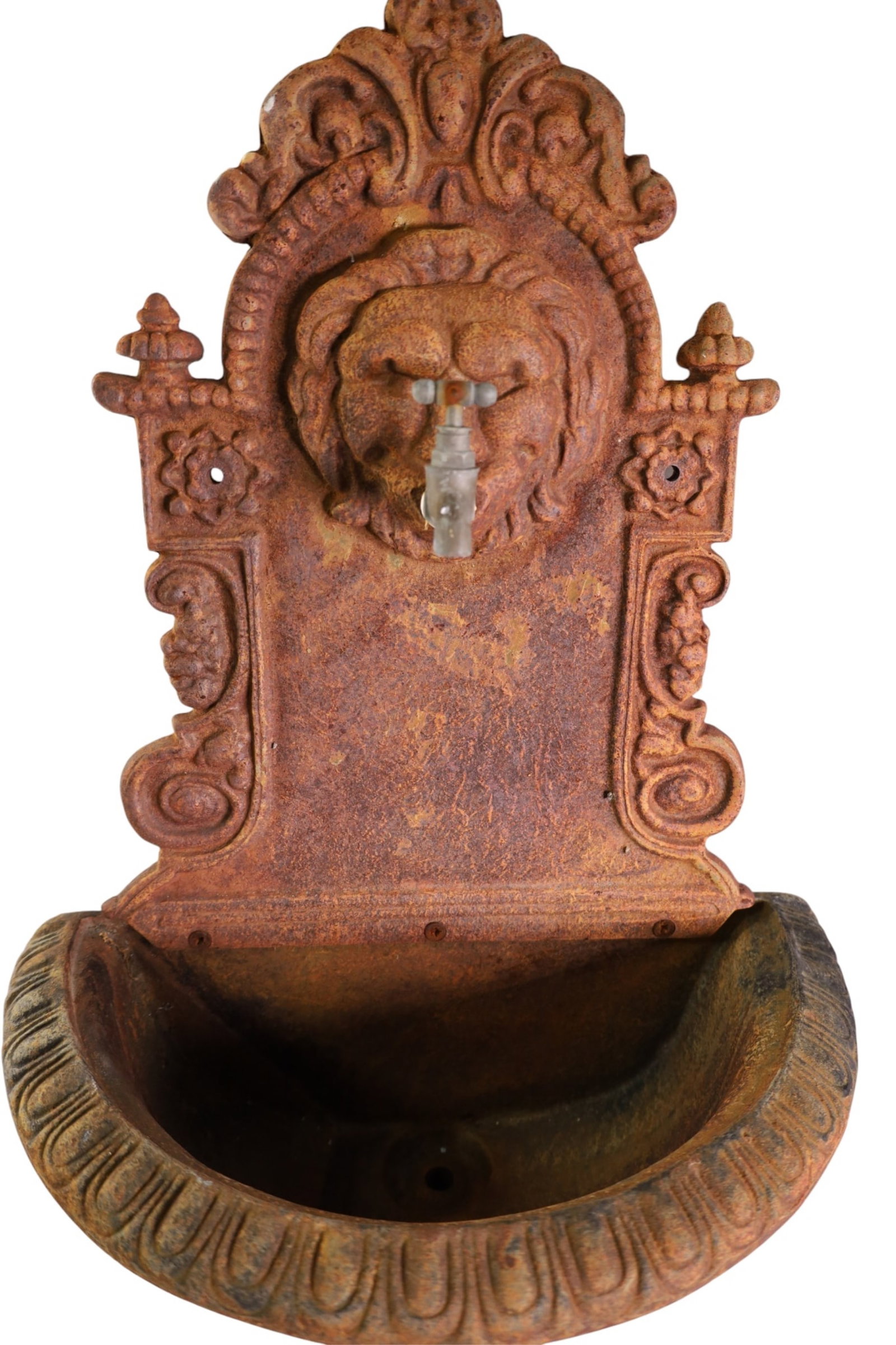 CAST IRON WALL FONT - 2