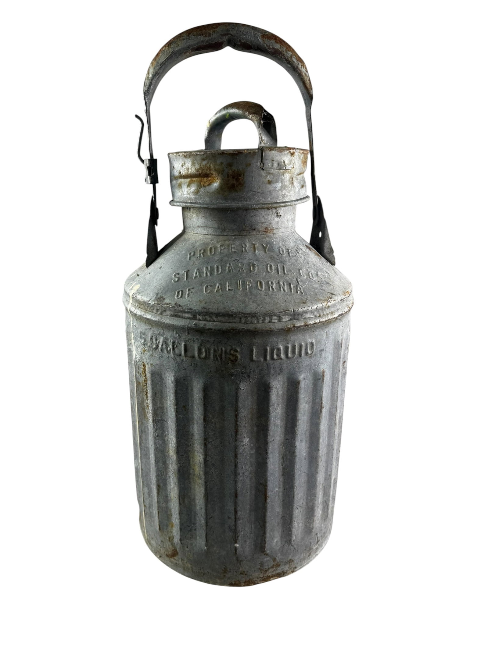 5 GALLON STANDARD OIL CAN (1 of 5)