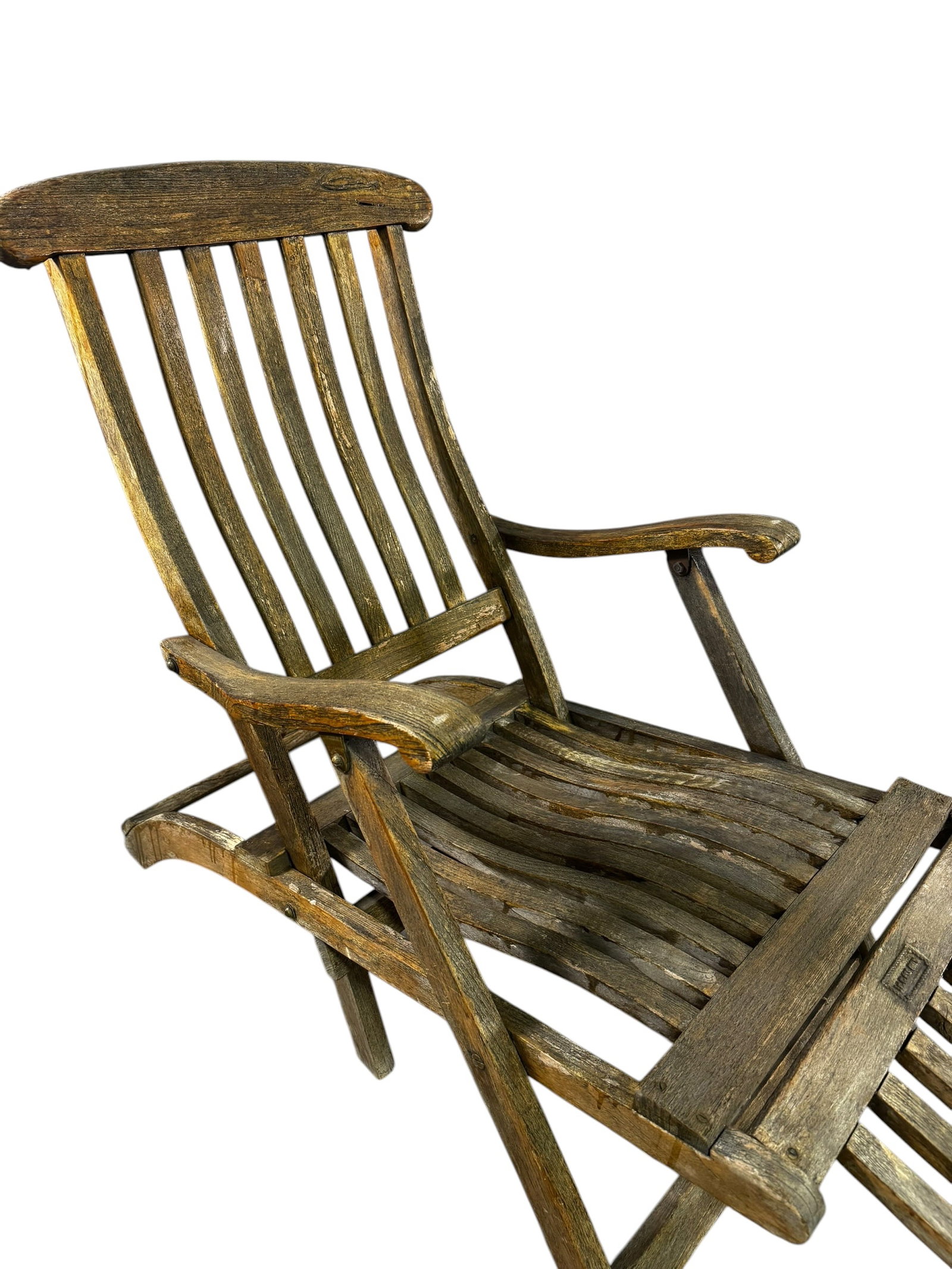 ANTIQUE DECK CHAIR - 3