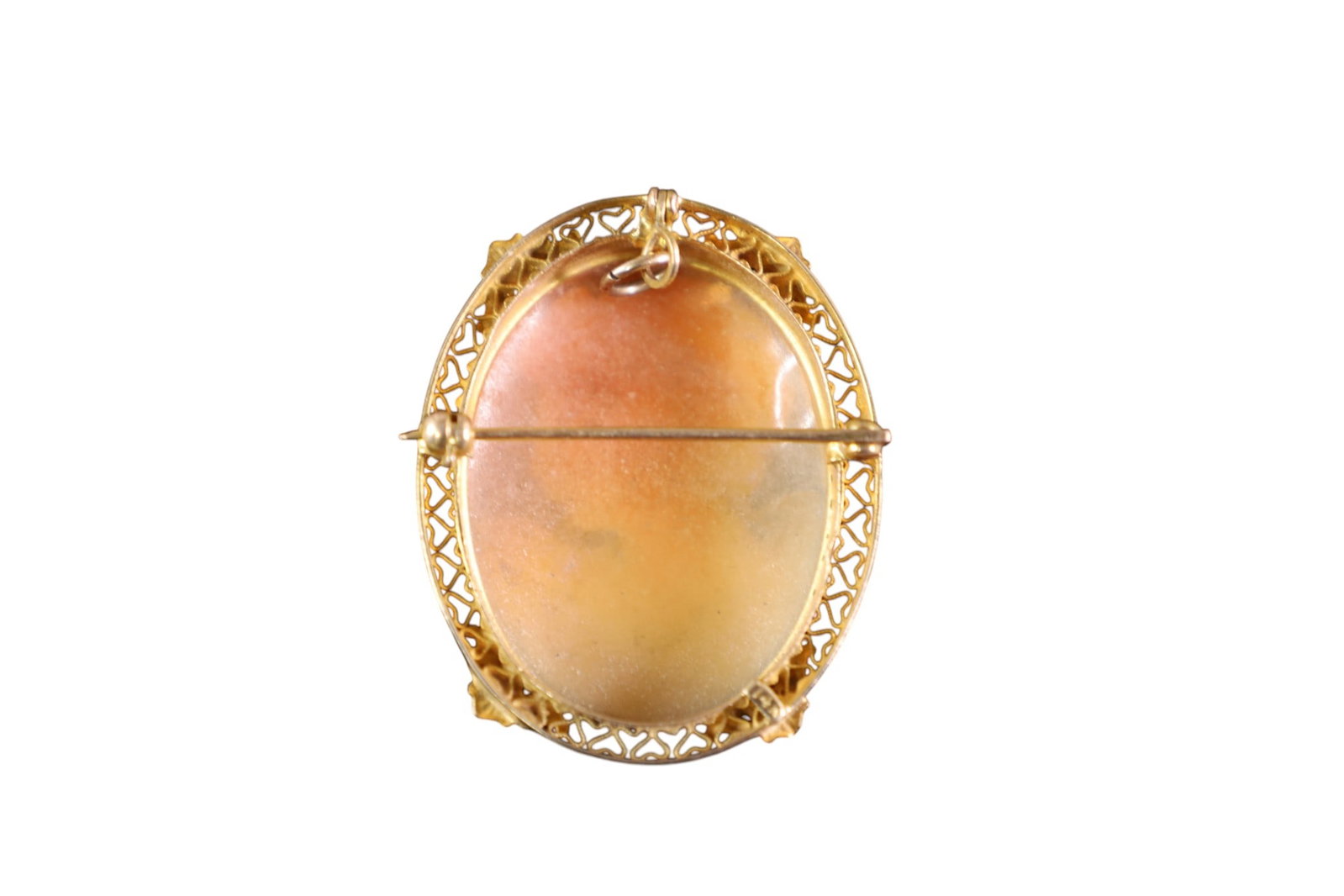 14K GOLD CAMEO - 2
