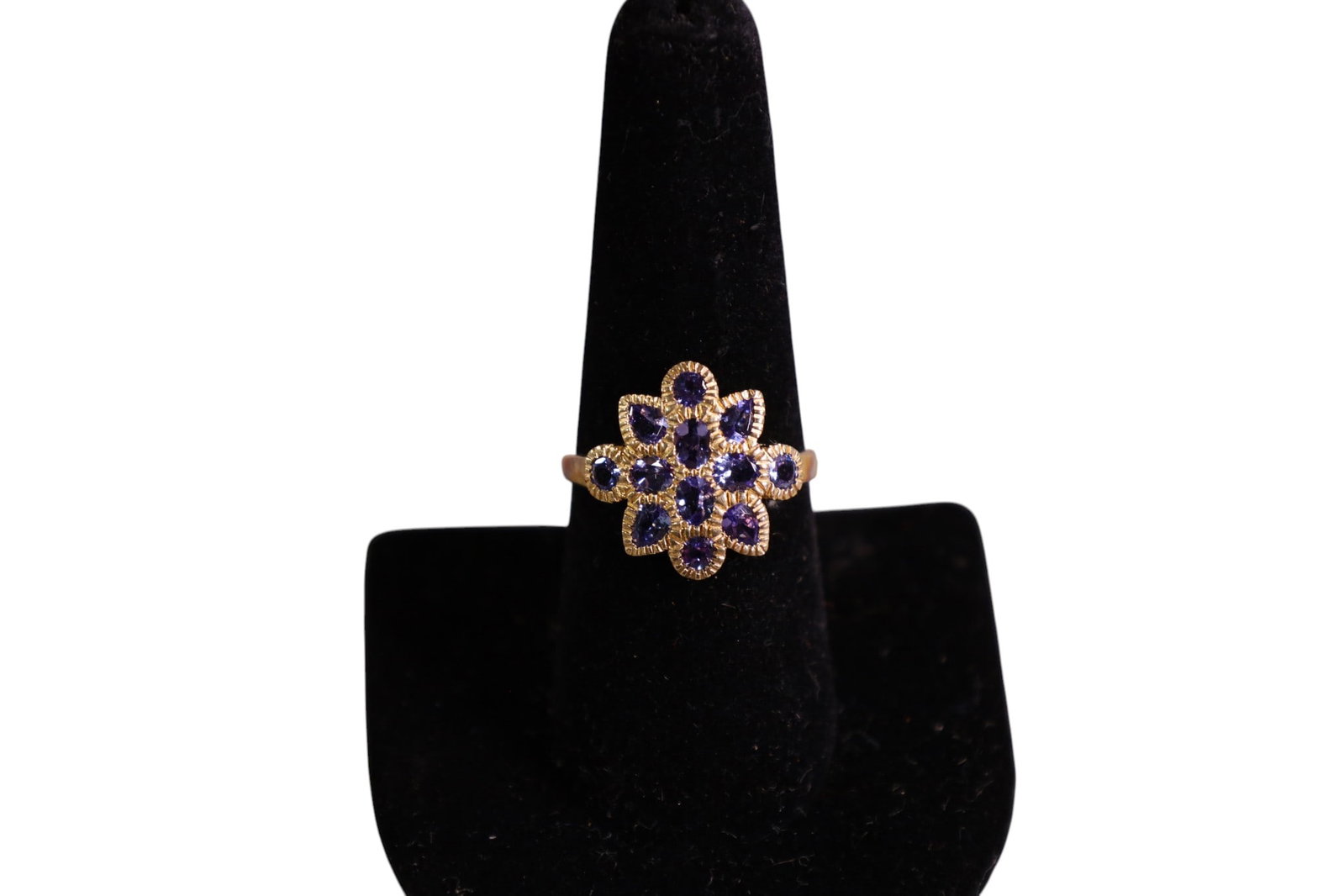 5 10K GOLD RINGS - 4