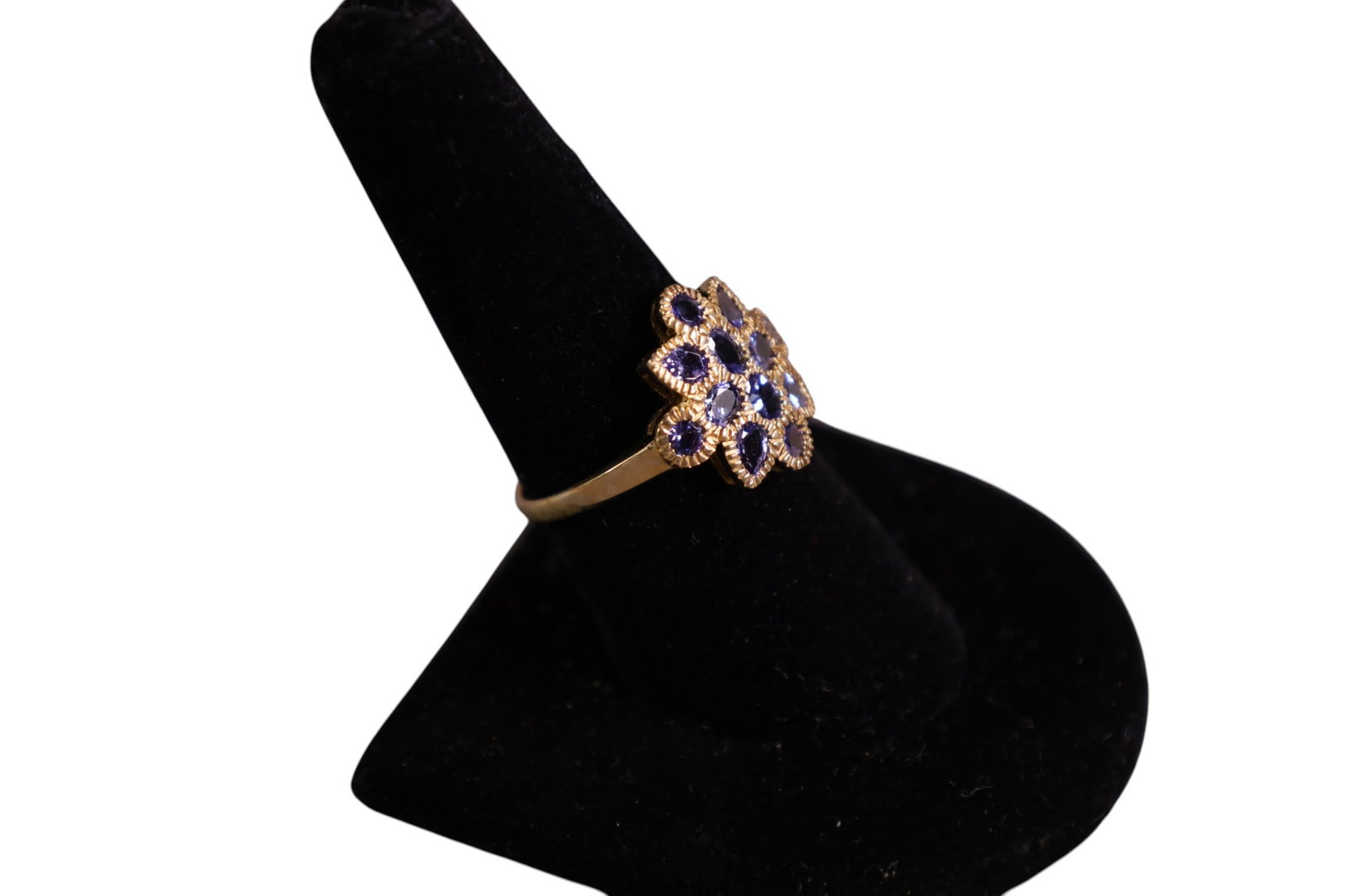 5 10K GOLD RINGS - 5