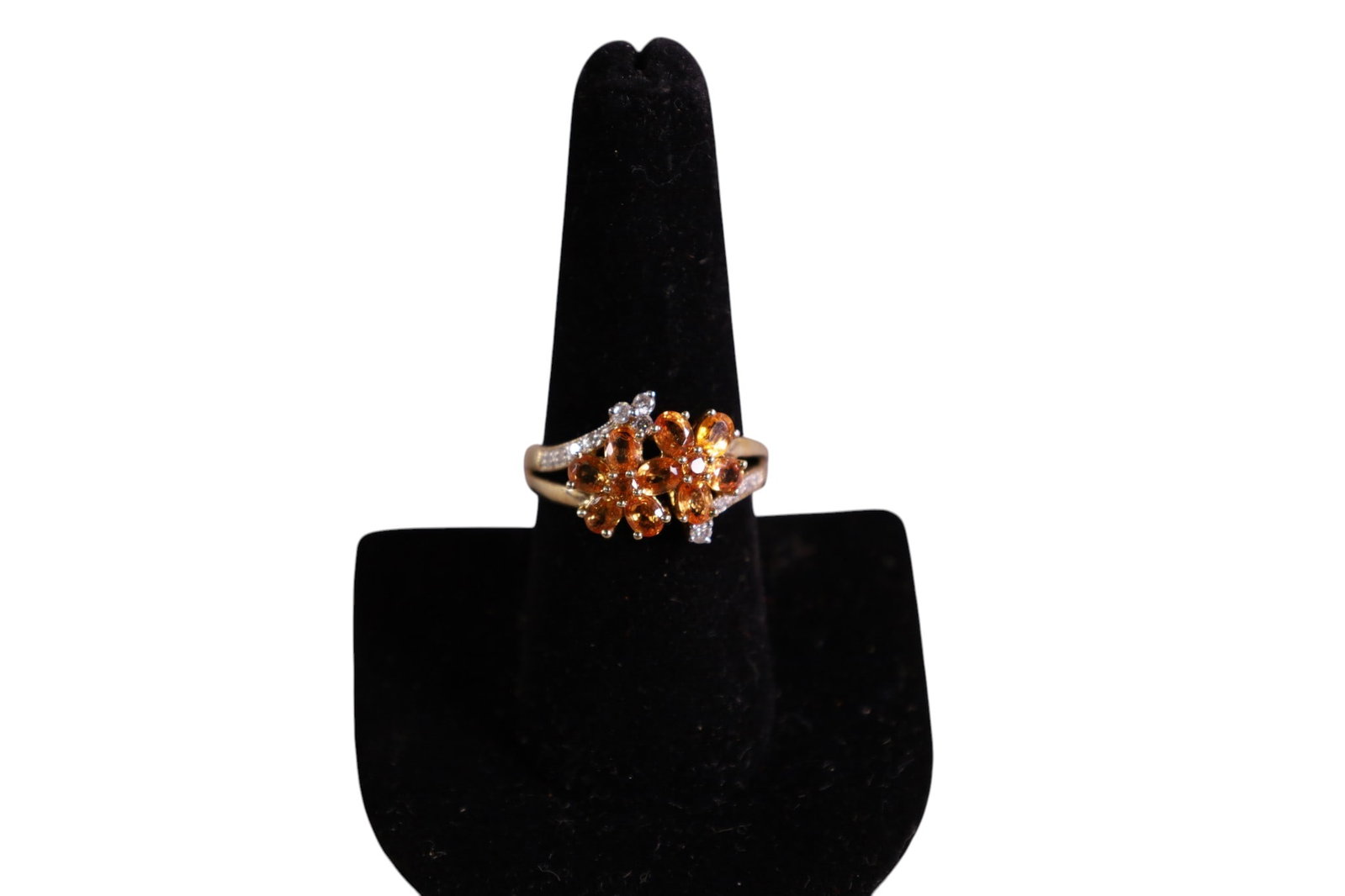 5 10K GOLD RINGS - 6