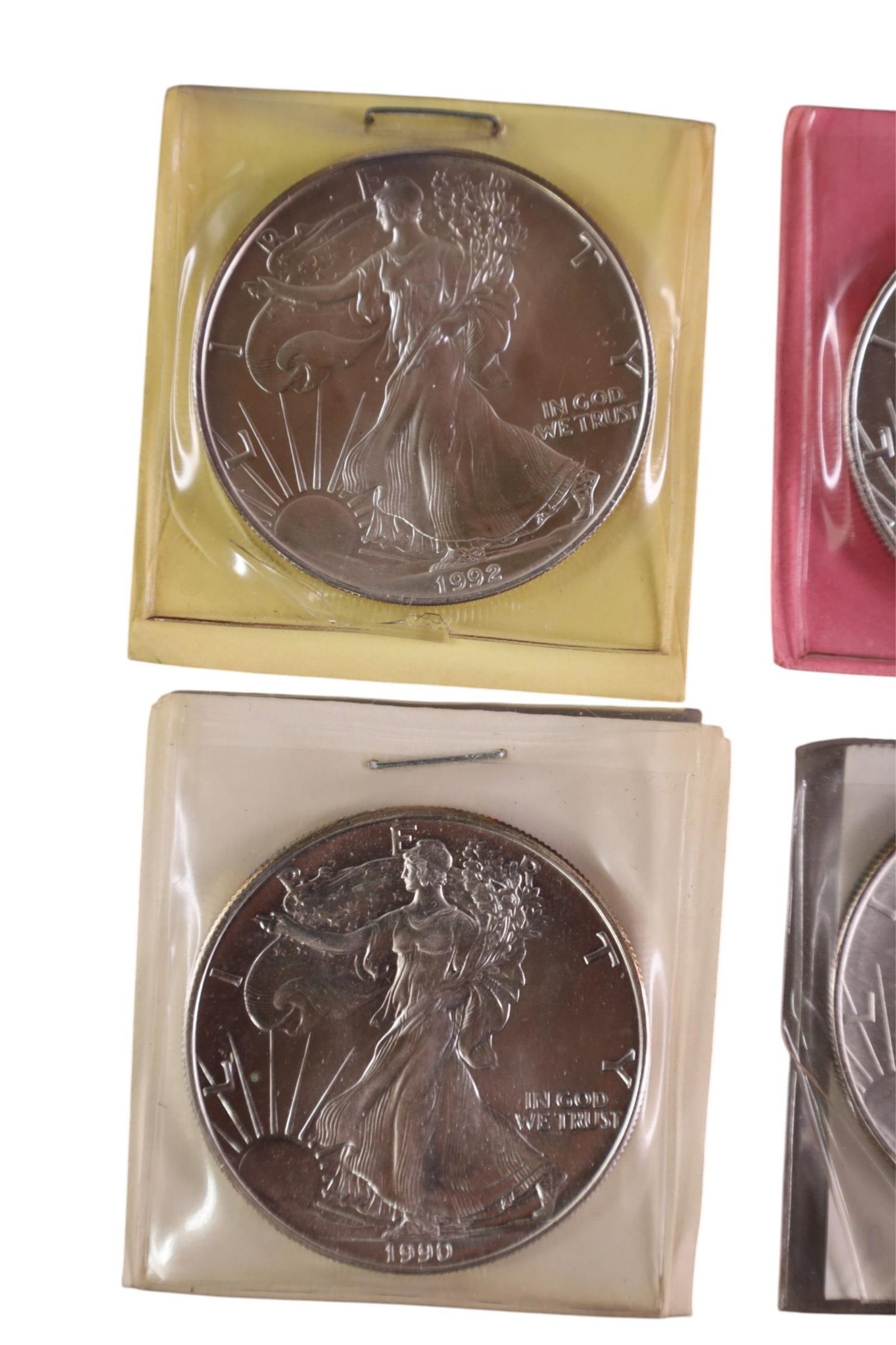 7 .999 SILVER DOLLARS - 2