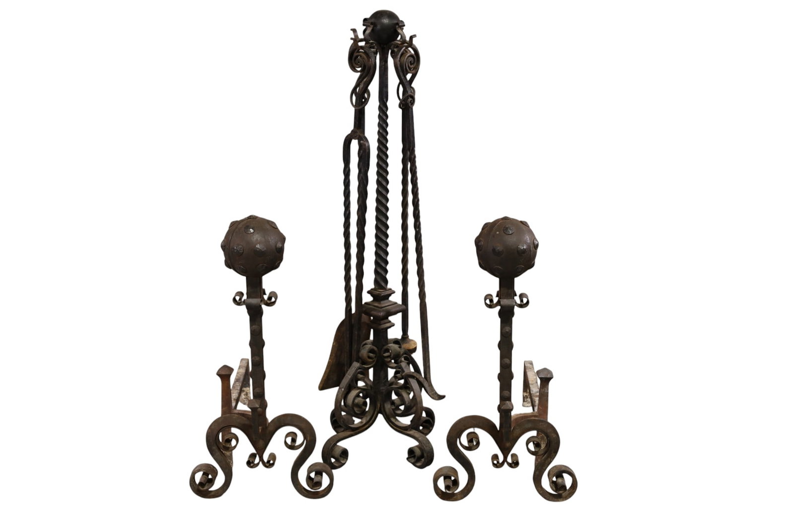 IRON FIREPLACE SET (1 of 10)