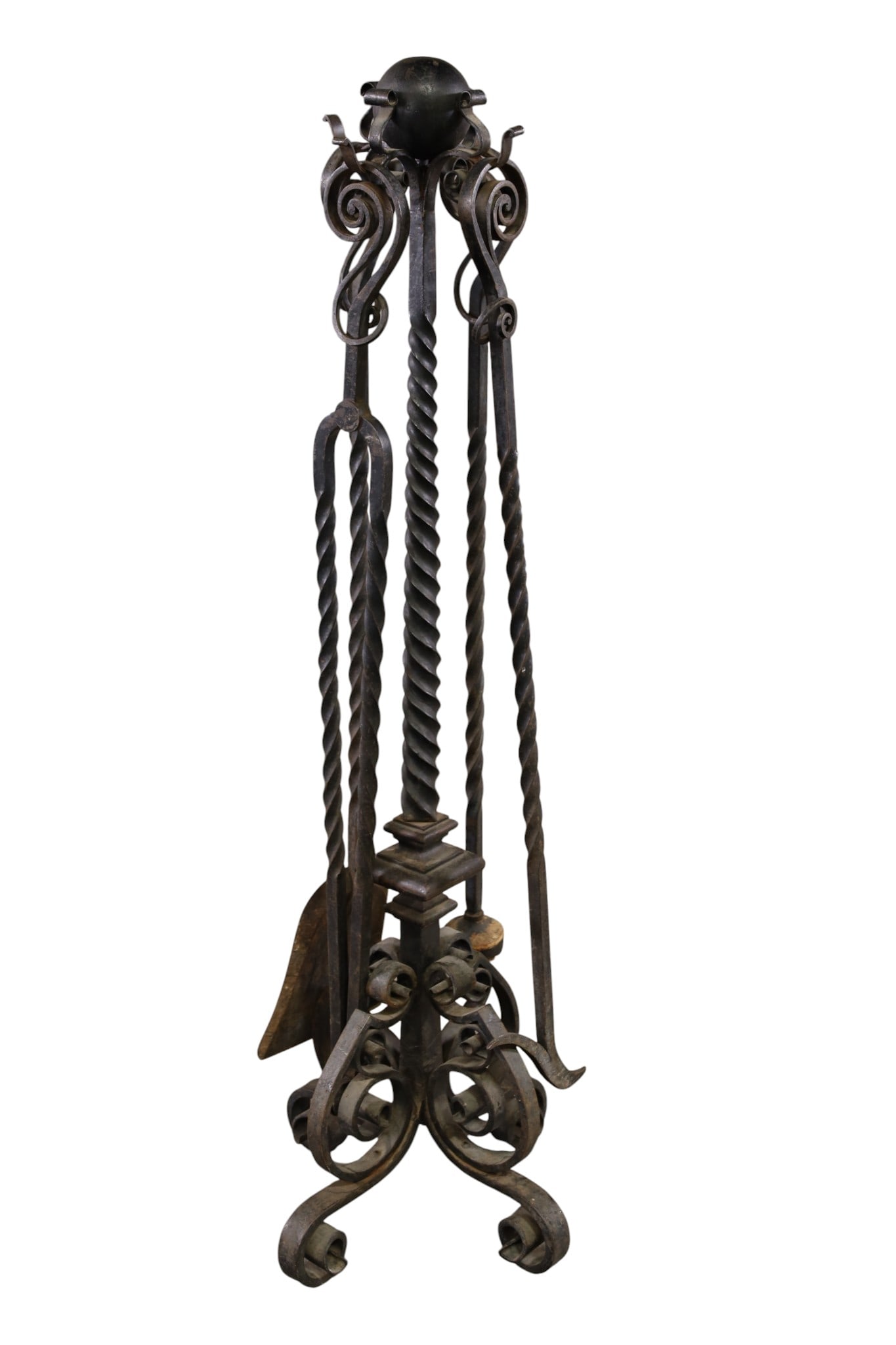 IRON FIREPLACE SET - 5