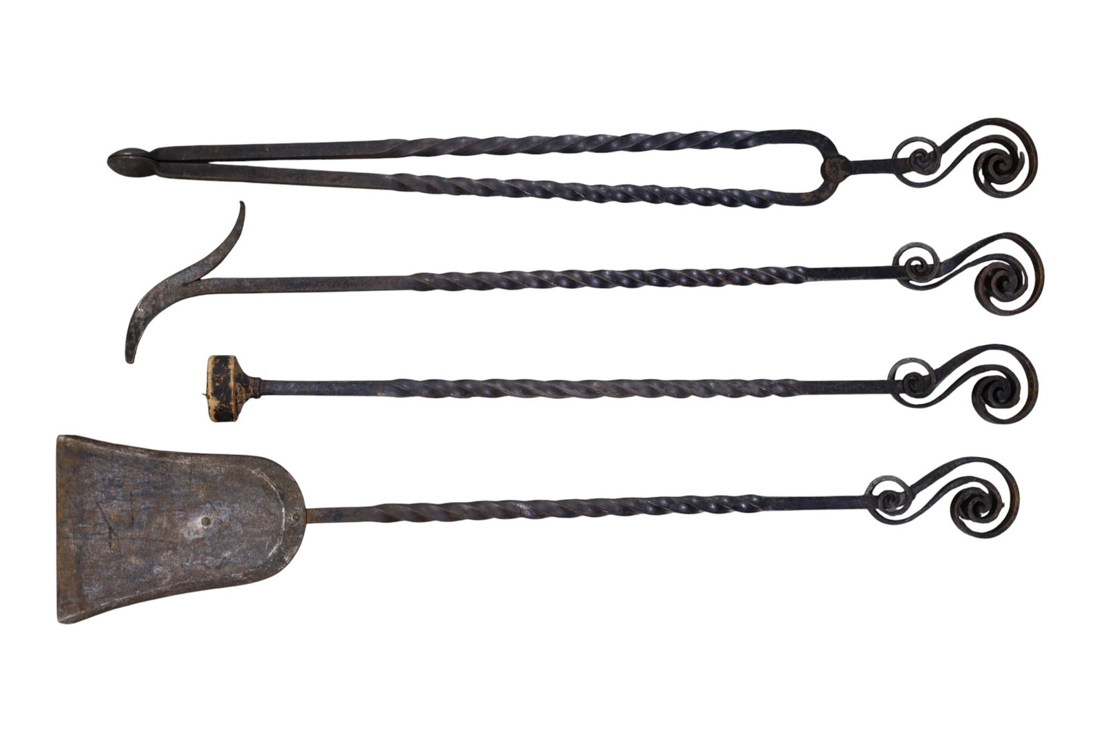 IRON FIREPLACE SET - 6