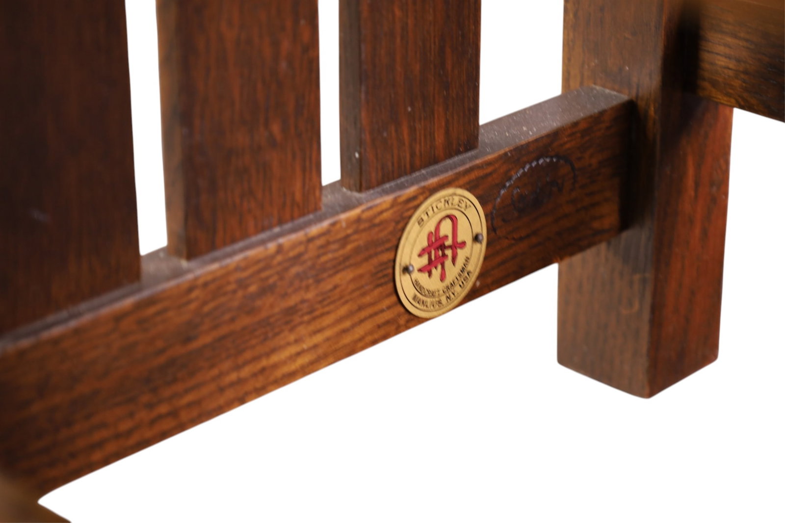 STICKLEY FOOTSTOOL - 2