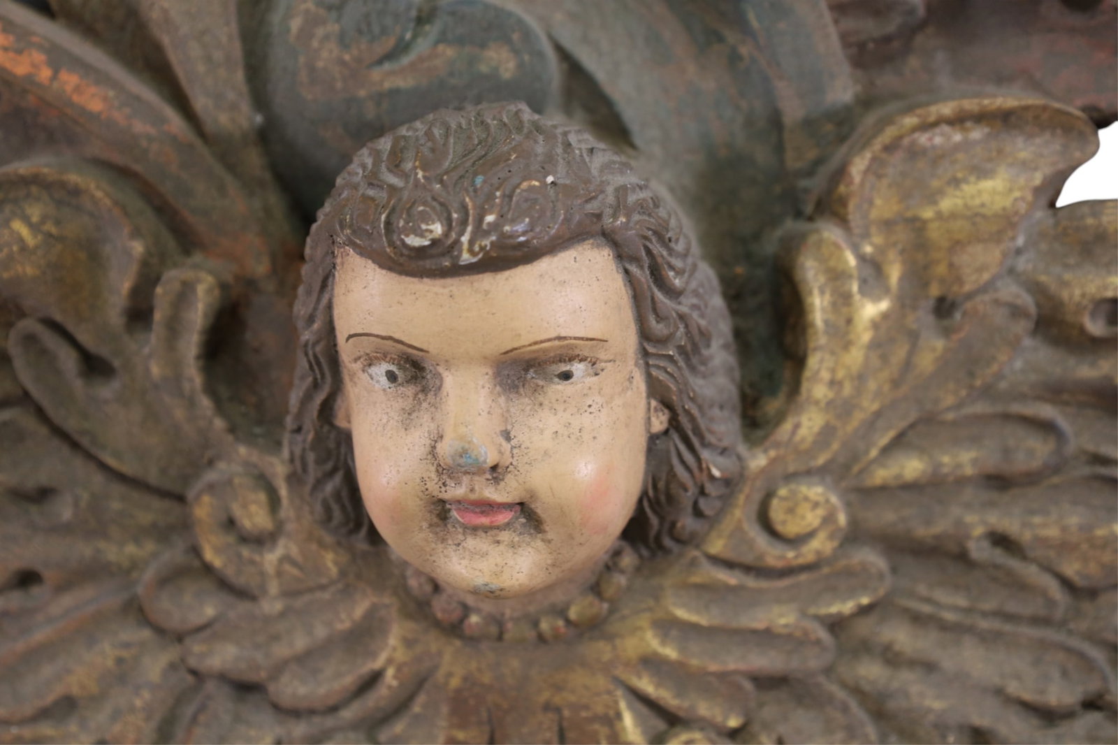 CARVED RELIGIOUS PANEL - 4