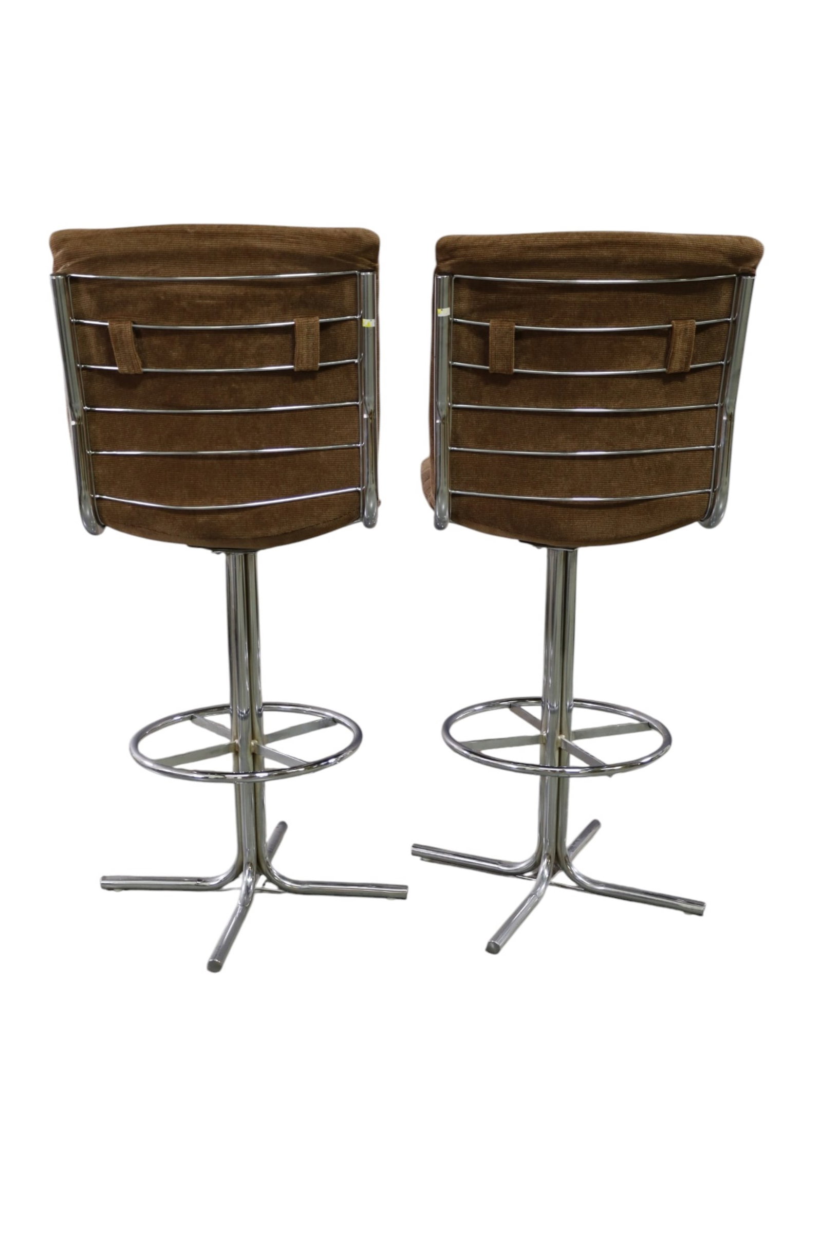 PAIR OF MCM BARSTOOLS - 3