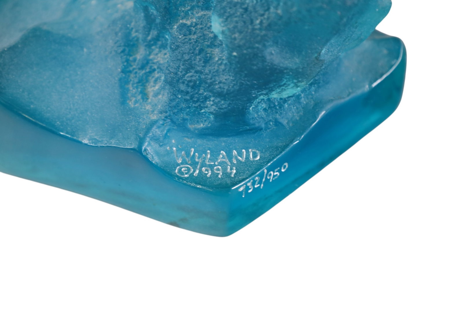 ACRYLIC DOLPHIN SCULPTURE - 3