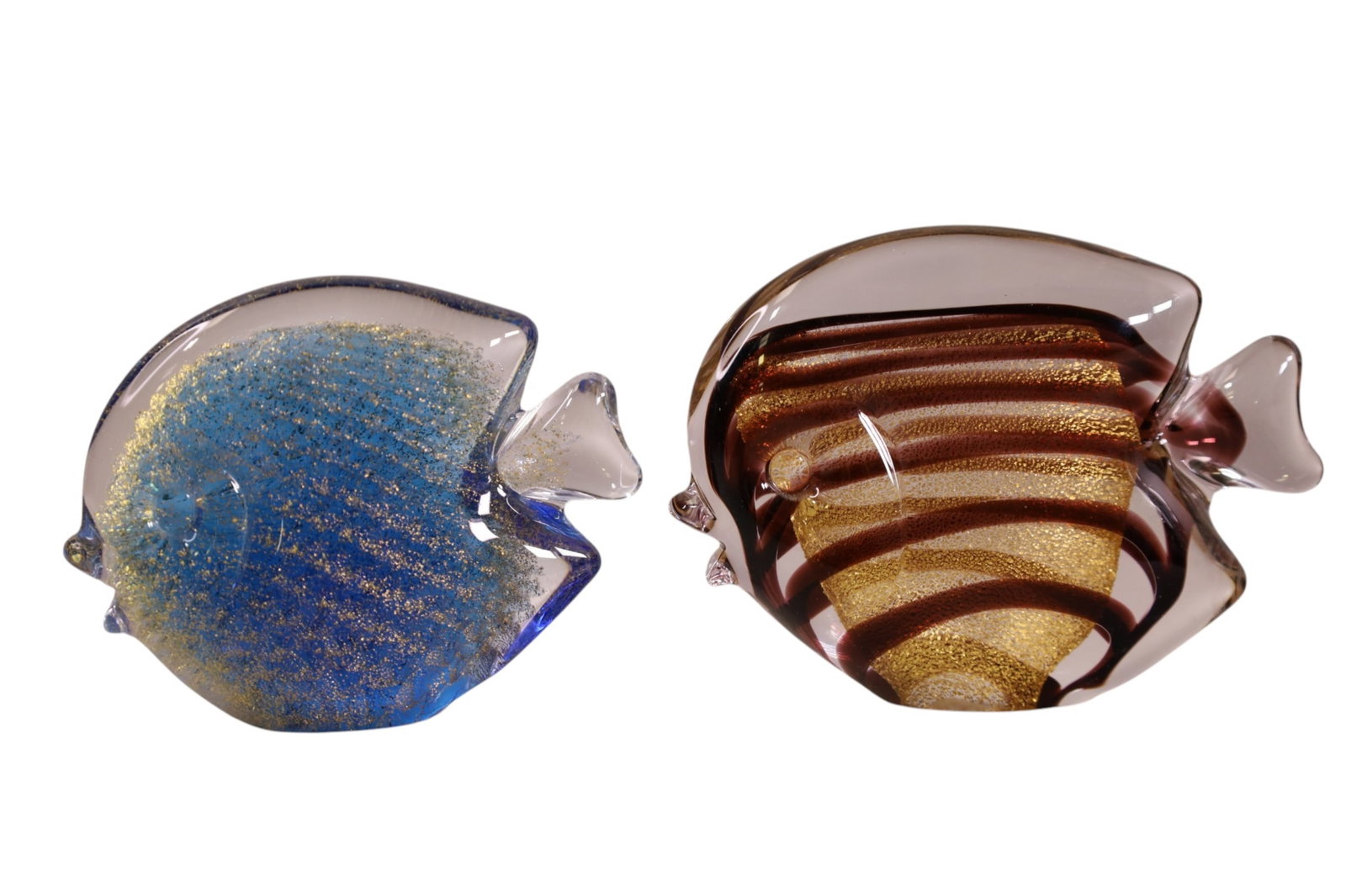 3 ART GLASS FISH - 2